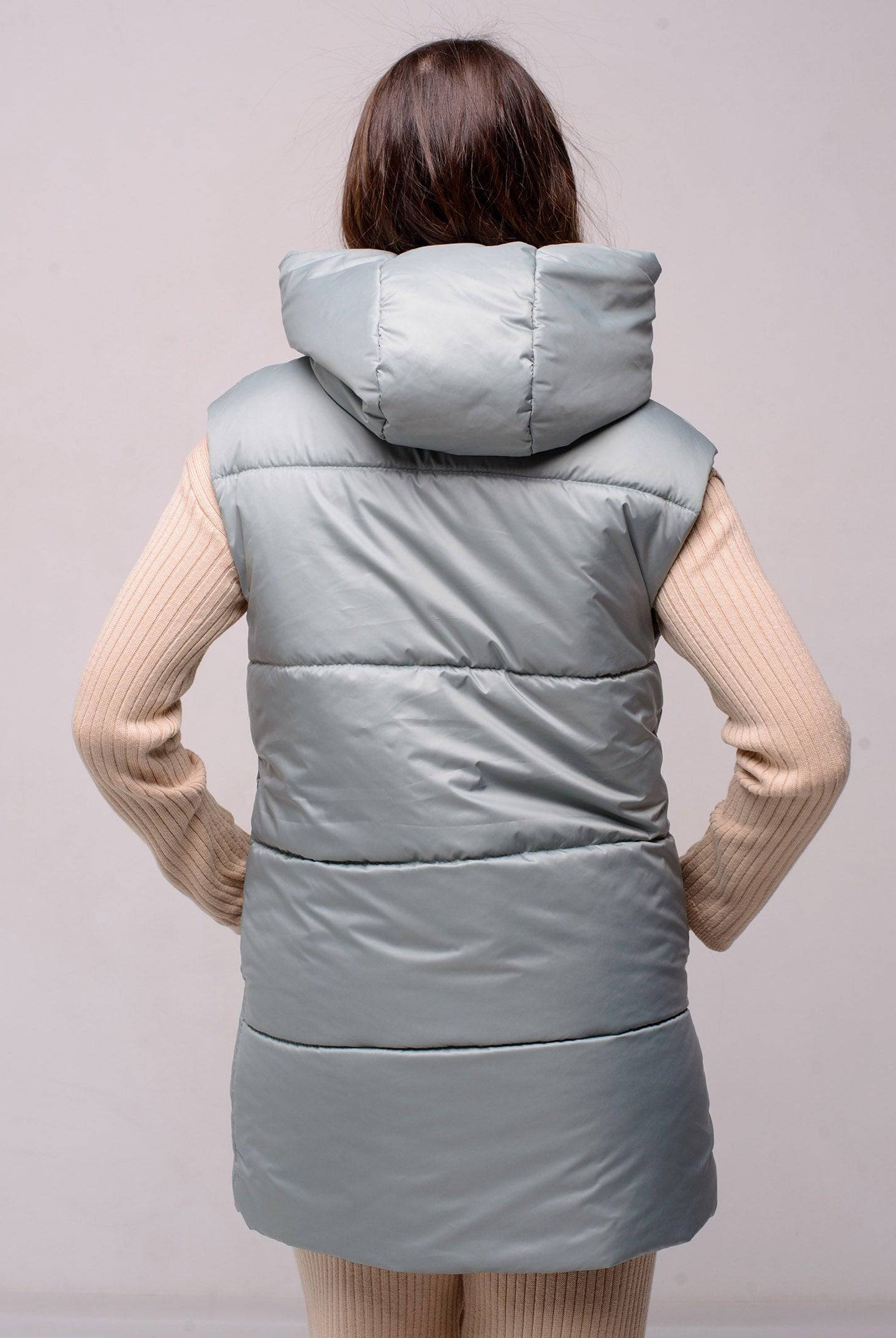 Безрукавка жіноча довга під пояс - Wear Me