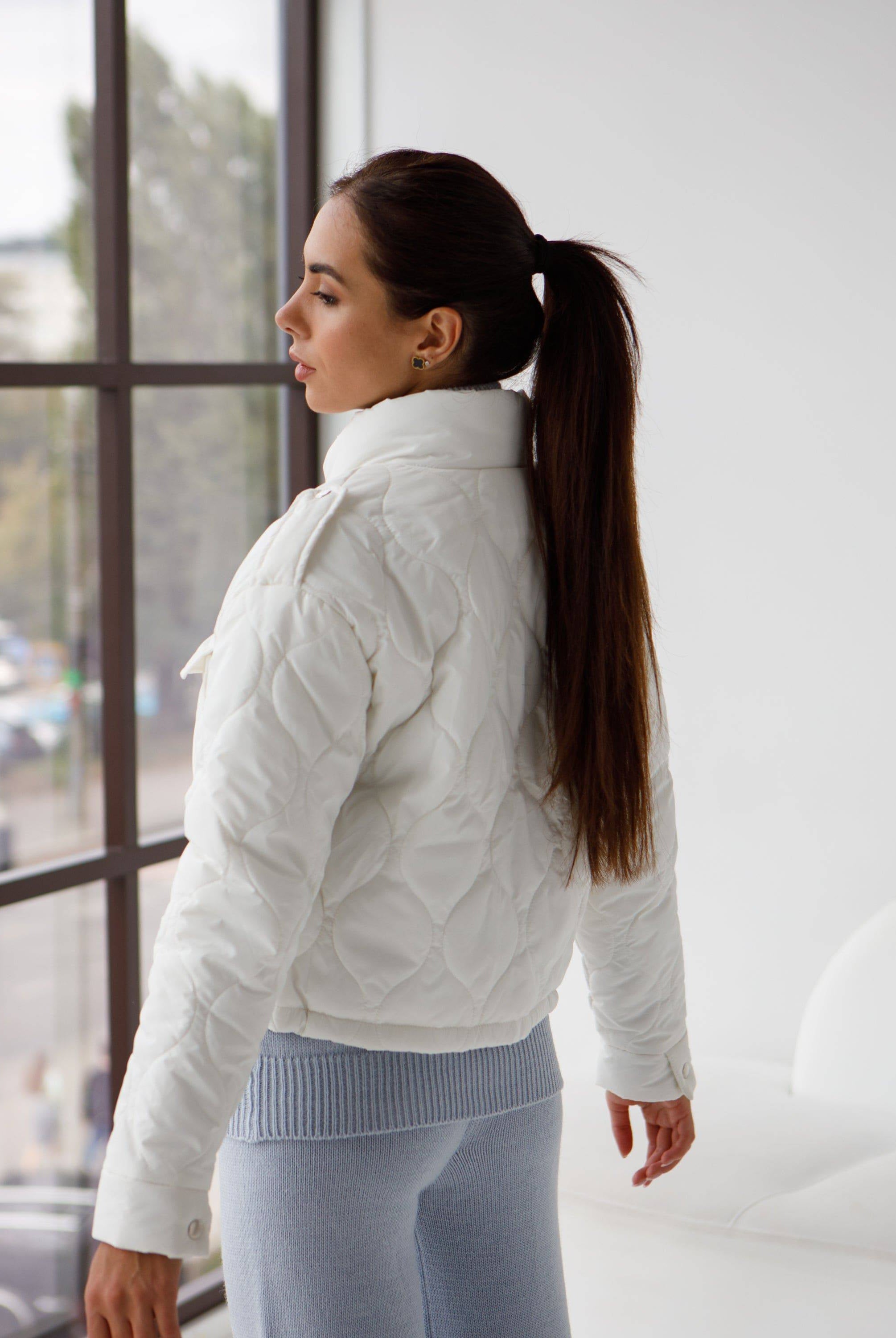 Куртка вкорочена з куліскою по низу - Wear Me