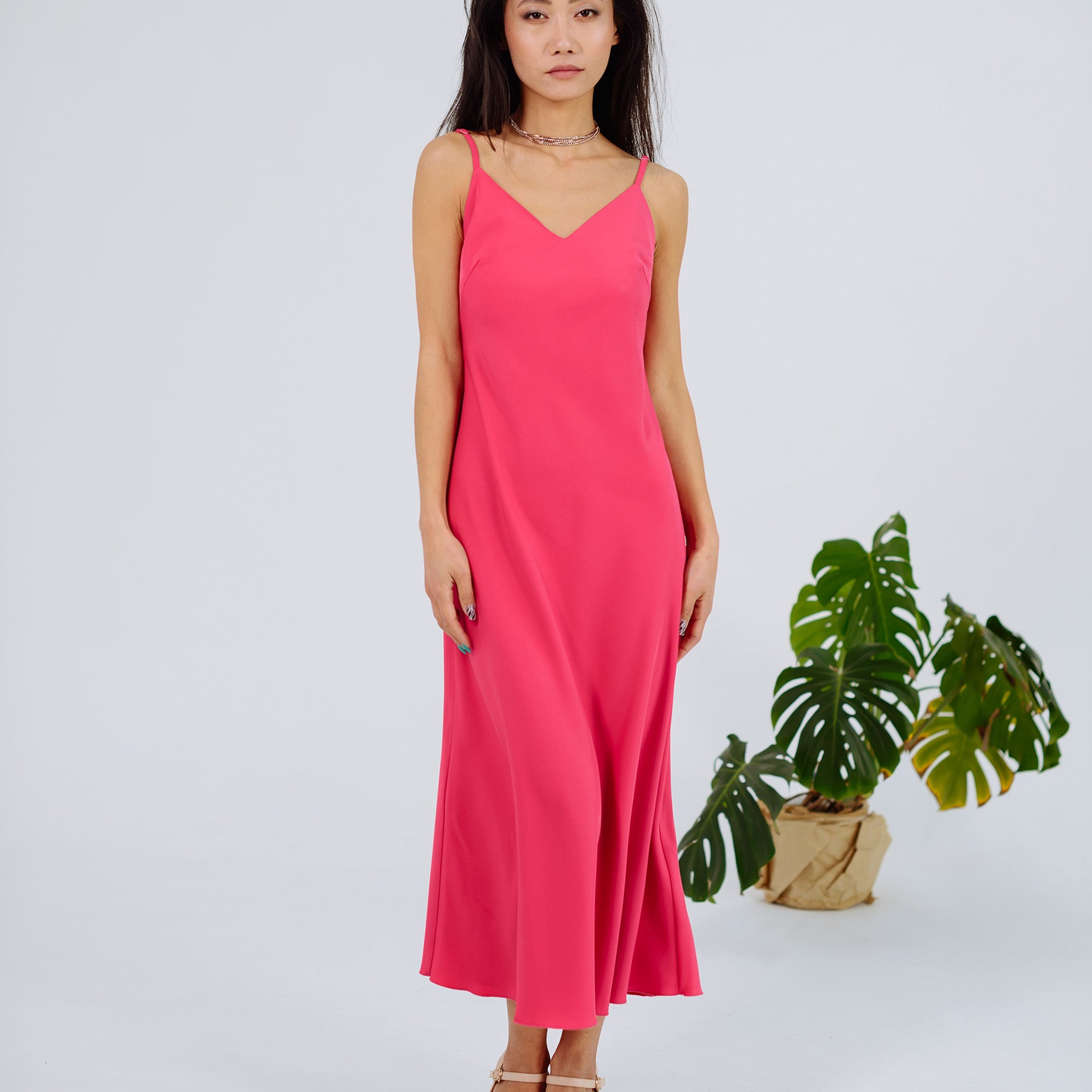 Сукня жіноча комбінація міді на брителях - Wear Me
