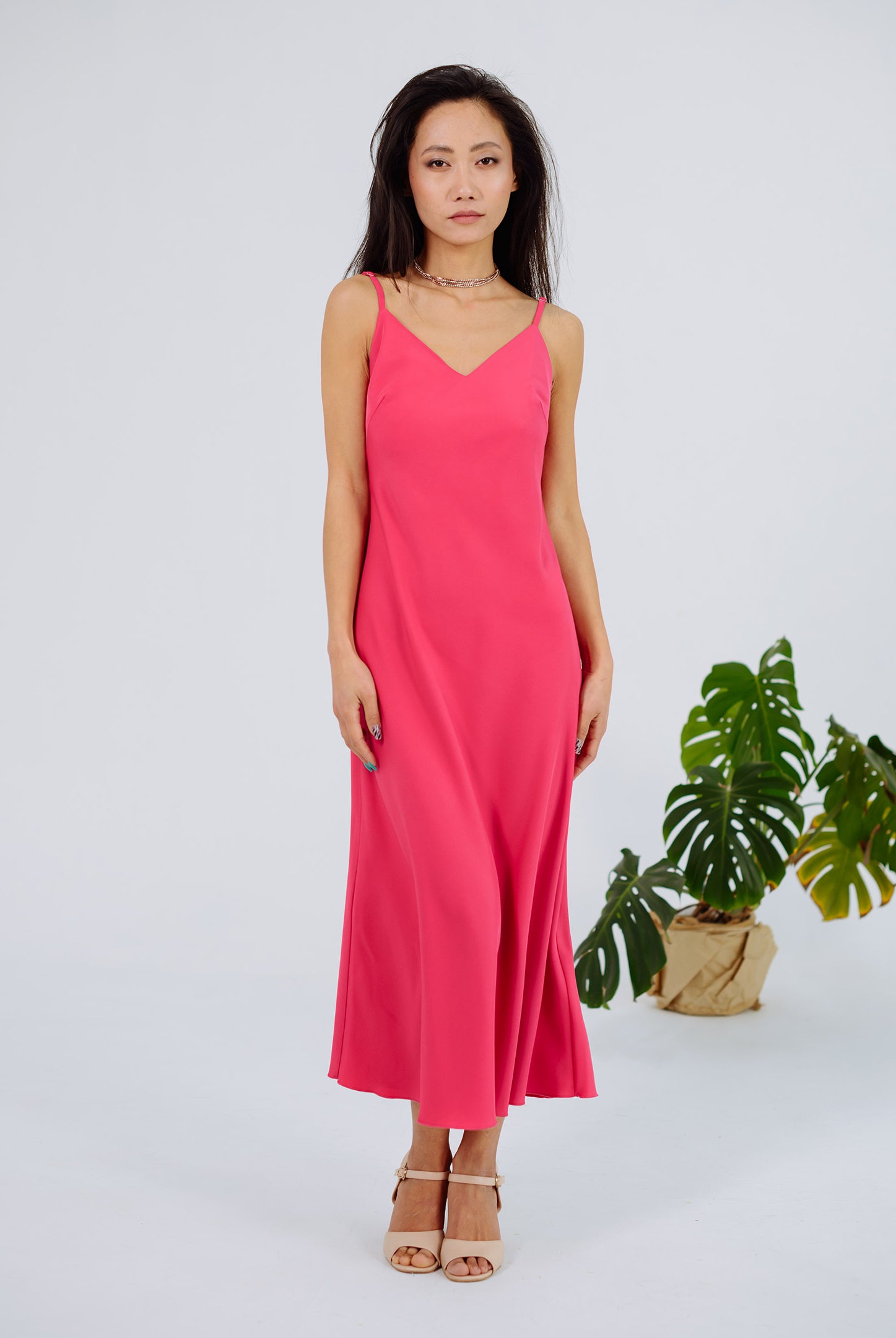 Сукня жіноча комбінація міді на брителях - Wear Me