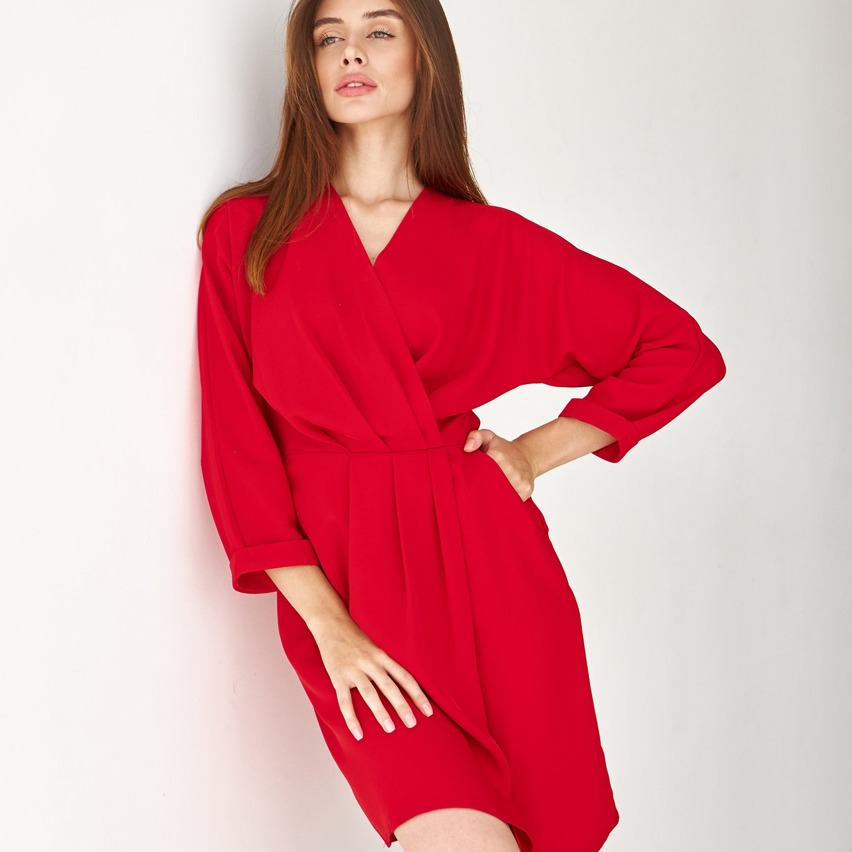 Сукня жіноча коктельна нарядка рукав три чверті - Wear Me