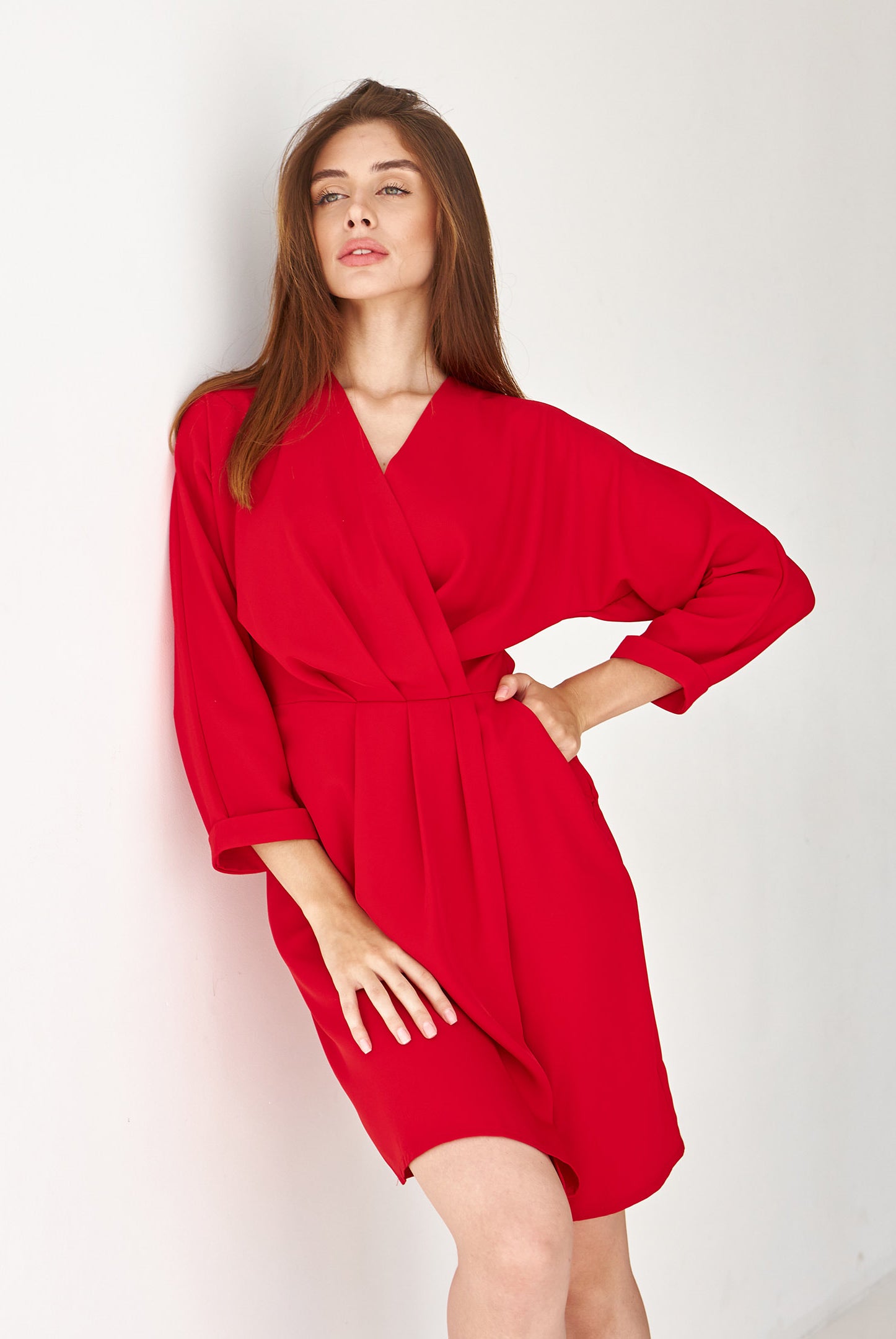 Сукня жіноча коктельна нарядка рукав три чверті - Wear Me