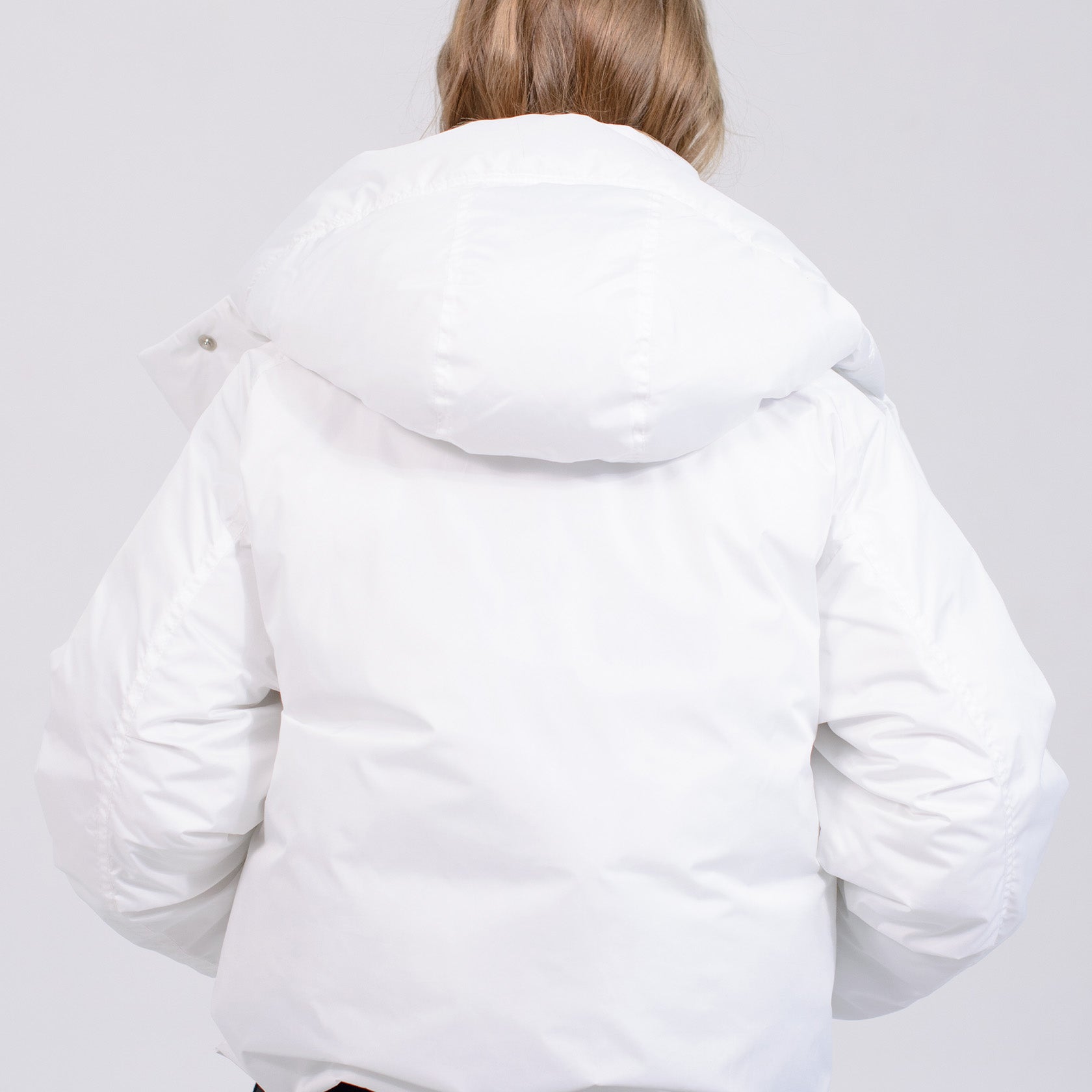 Куртка жіноча кокон легка з капюшоном - Wear Me