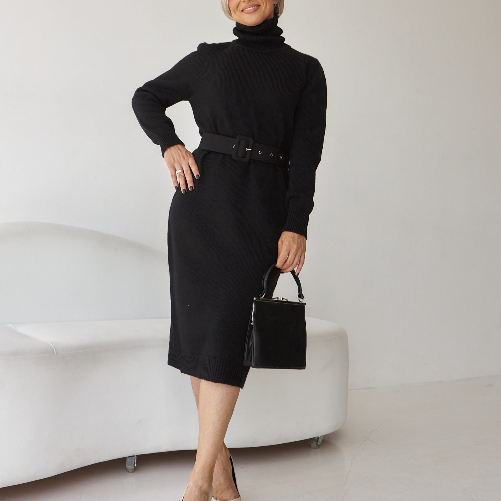 Сукня жіноча тепла в'язана трикотаж - Wear Me