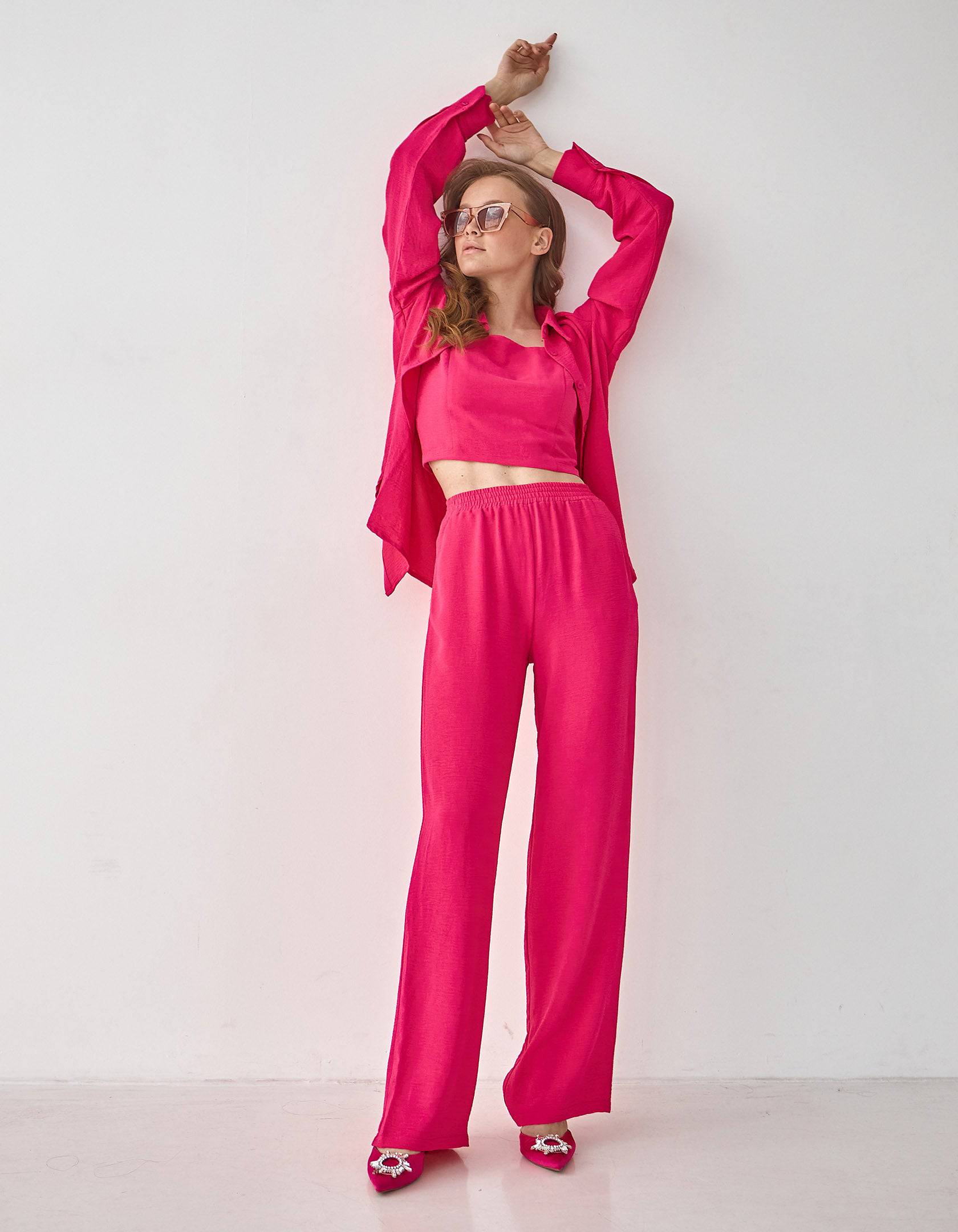 Брюки жіночі легкі літні вільні - Wear Me