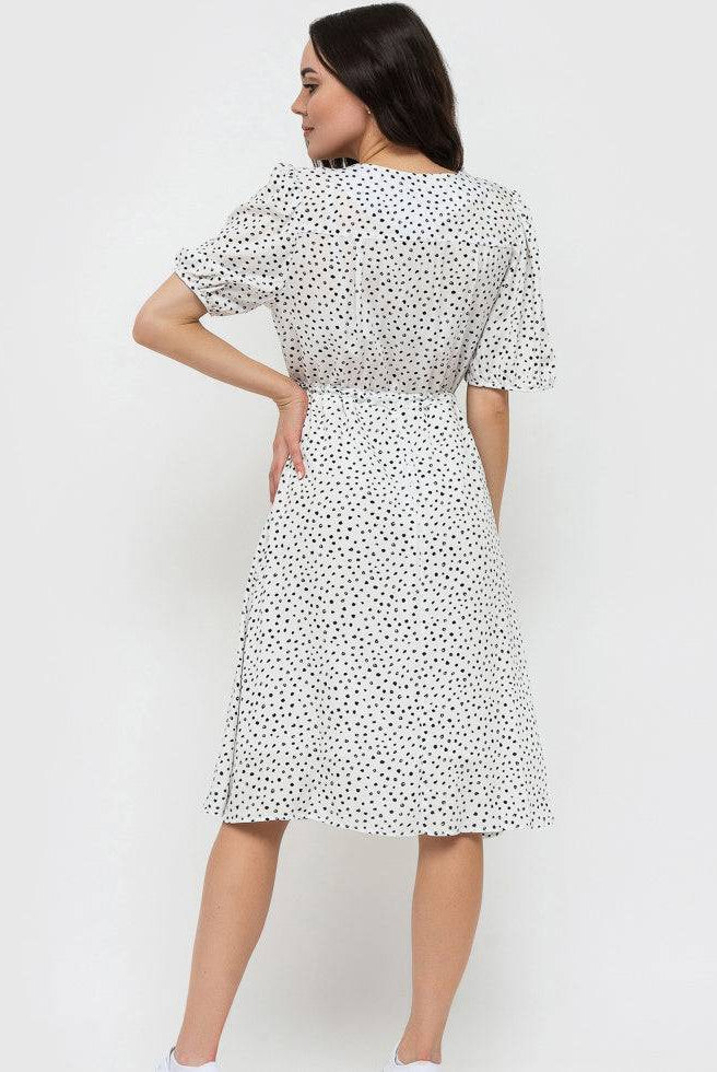 Сукня жіноча короткий рукав штапель - Wear Me