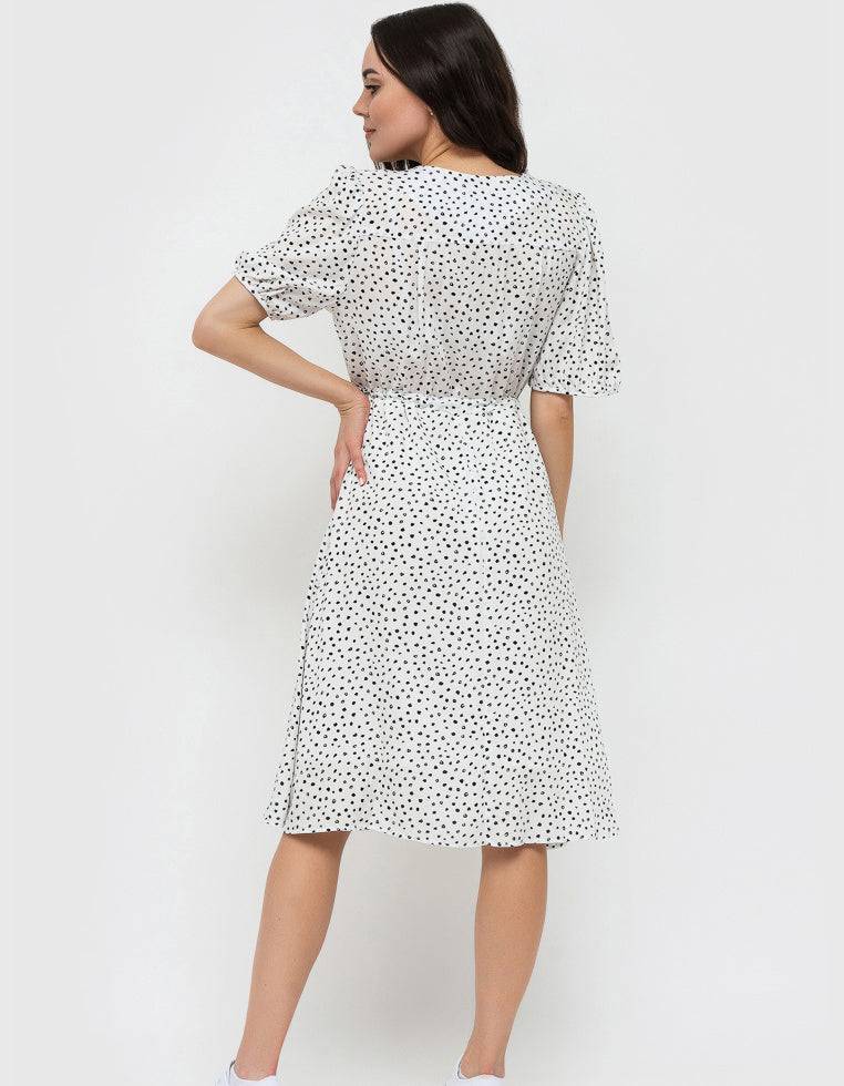 Сукня жіноча короткий рукав штапель - Wear Me