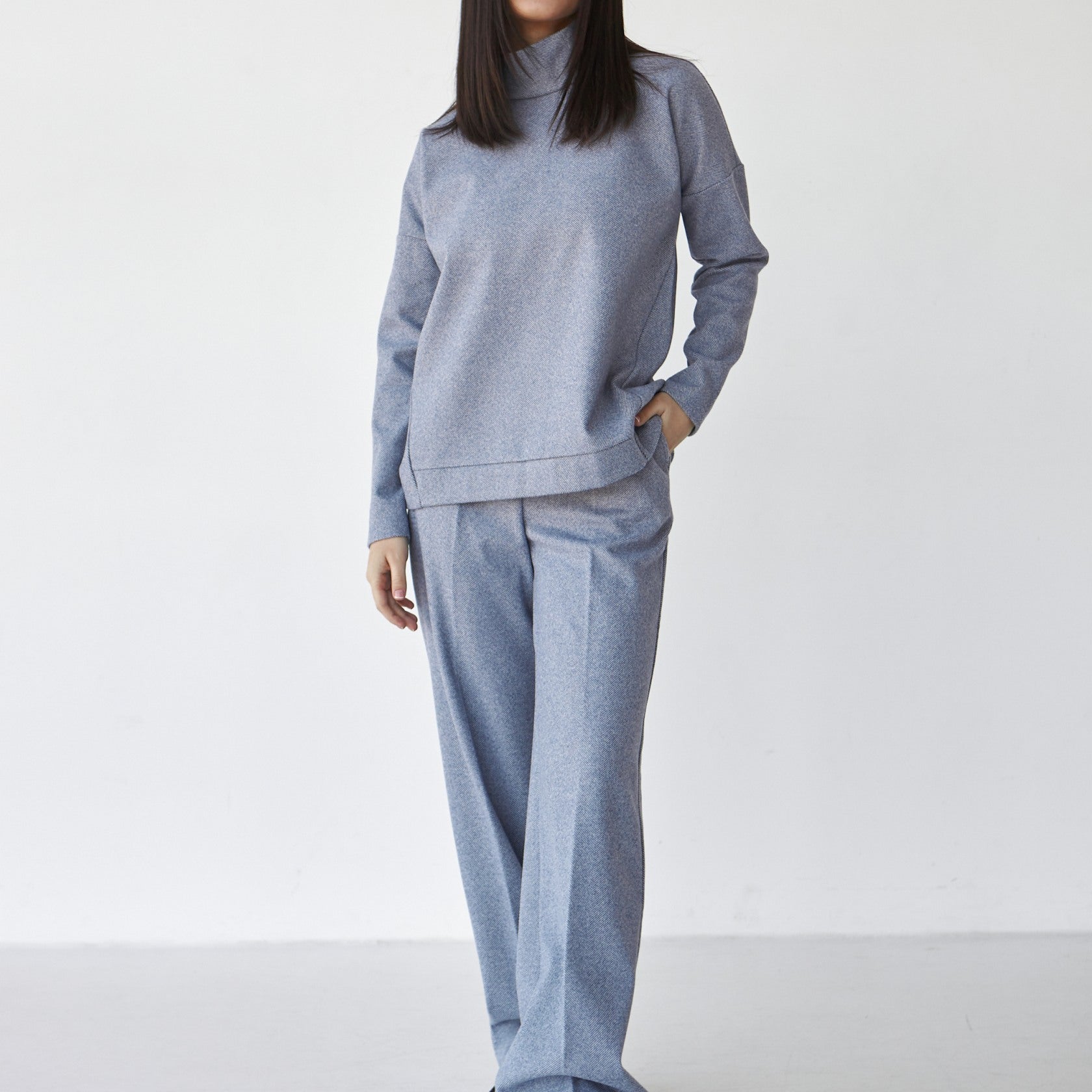 Брюки жіночі теплі з костюмки - Wear Me