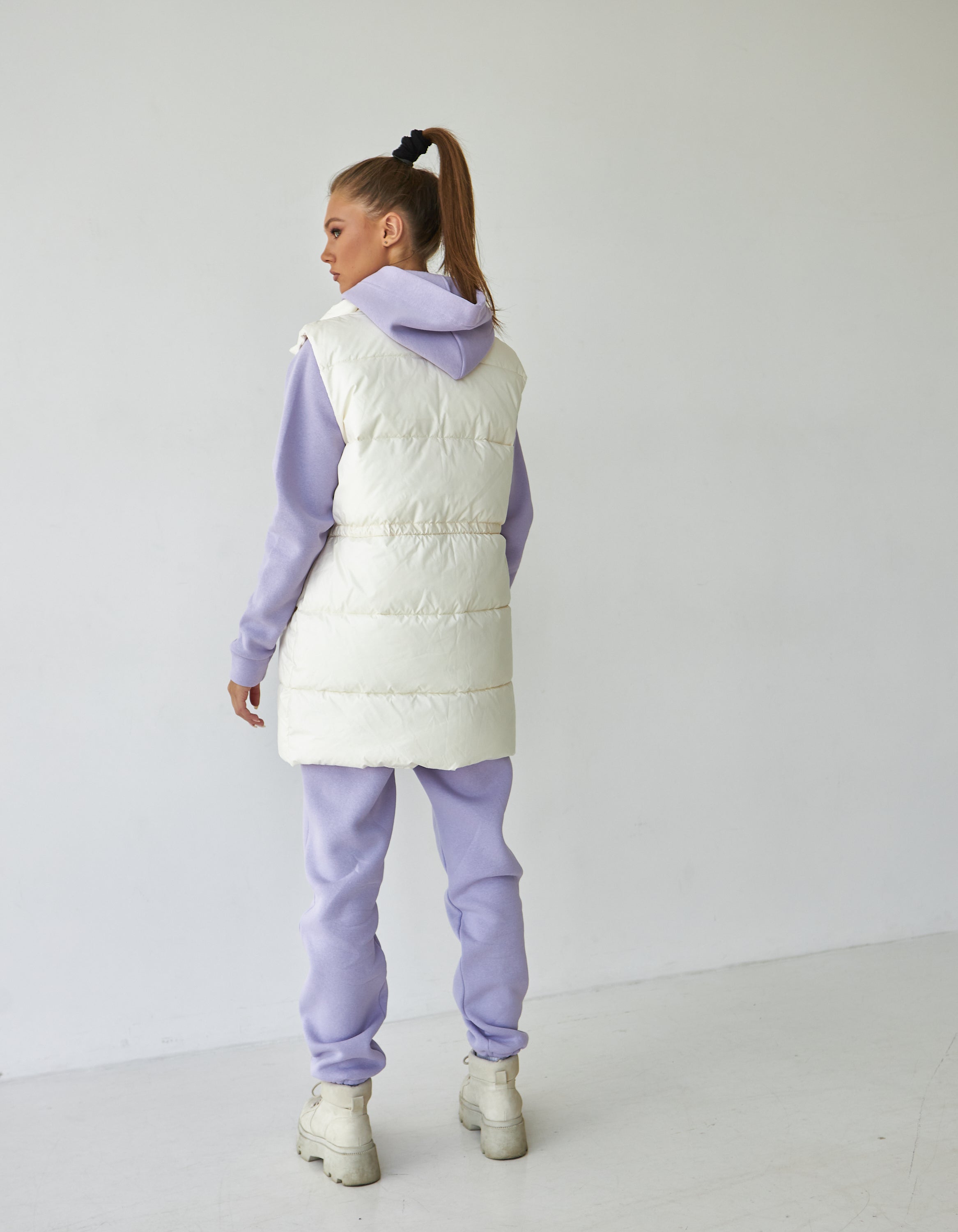 Безрукавка жіноча довга модна на пуху - Wear Me