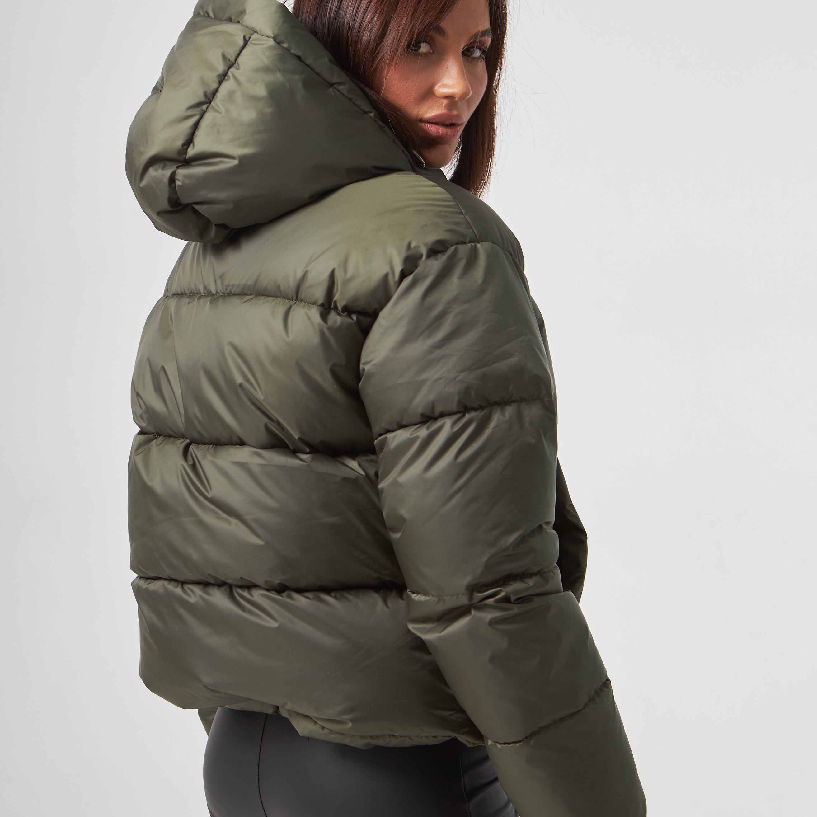 Куртка пуховик вкорочена на блискавці - Wear Me