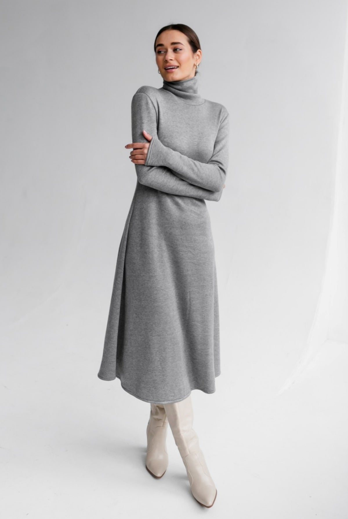Сукня жіноча тепла довга з ангори - Wear Me