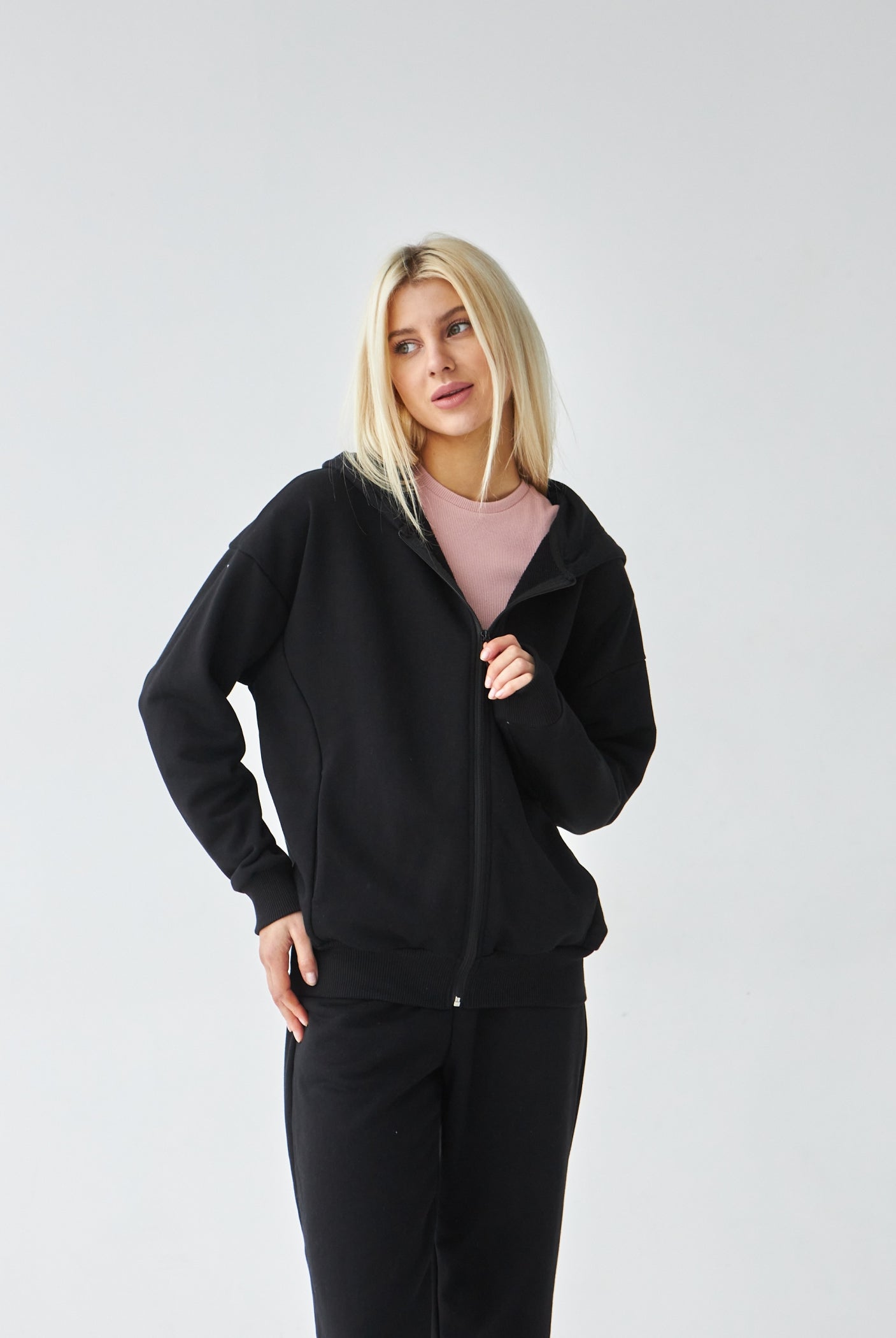 Худі на блискавці з трьохнитки - Wear Me