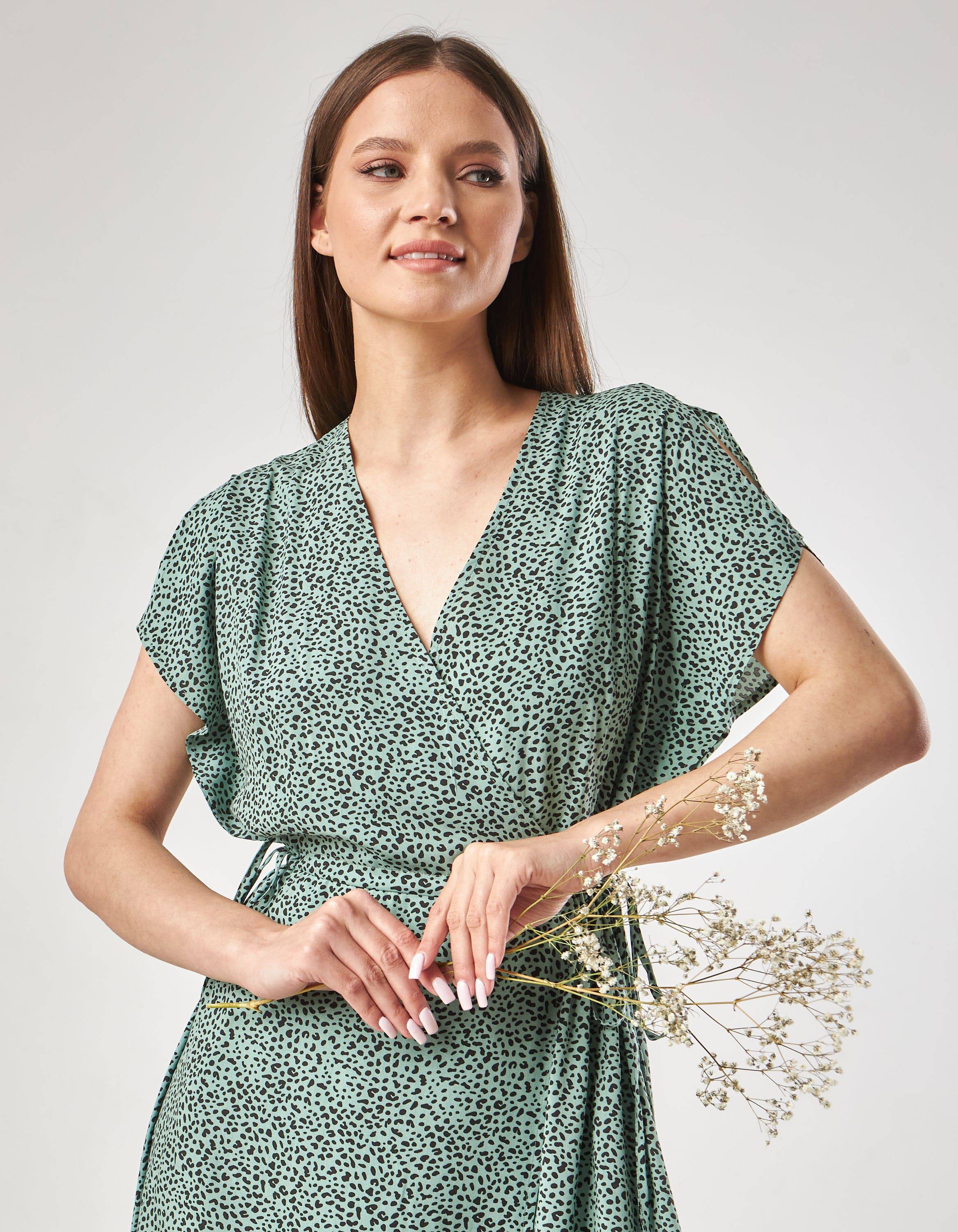 Сукня з нахлестом по ліфу - Wear Me