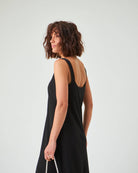 Сукня міді на широких бретелях - Wear Me