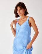 Сукня міді на широких бретелях - Wear Me