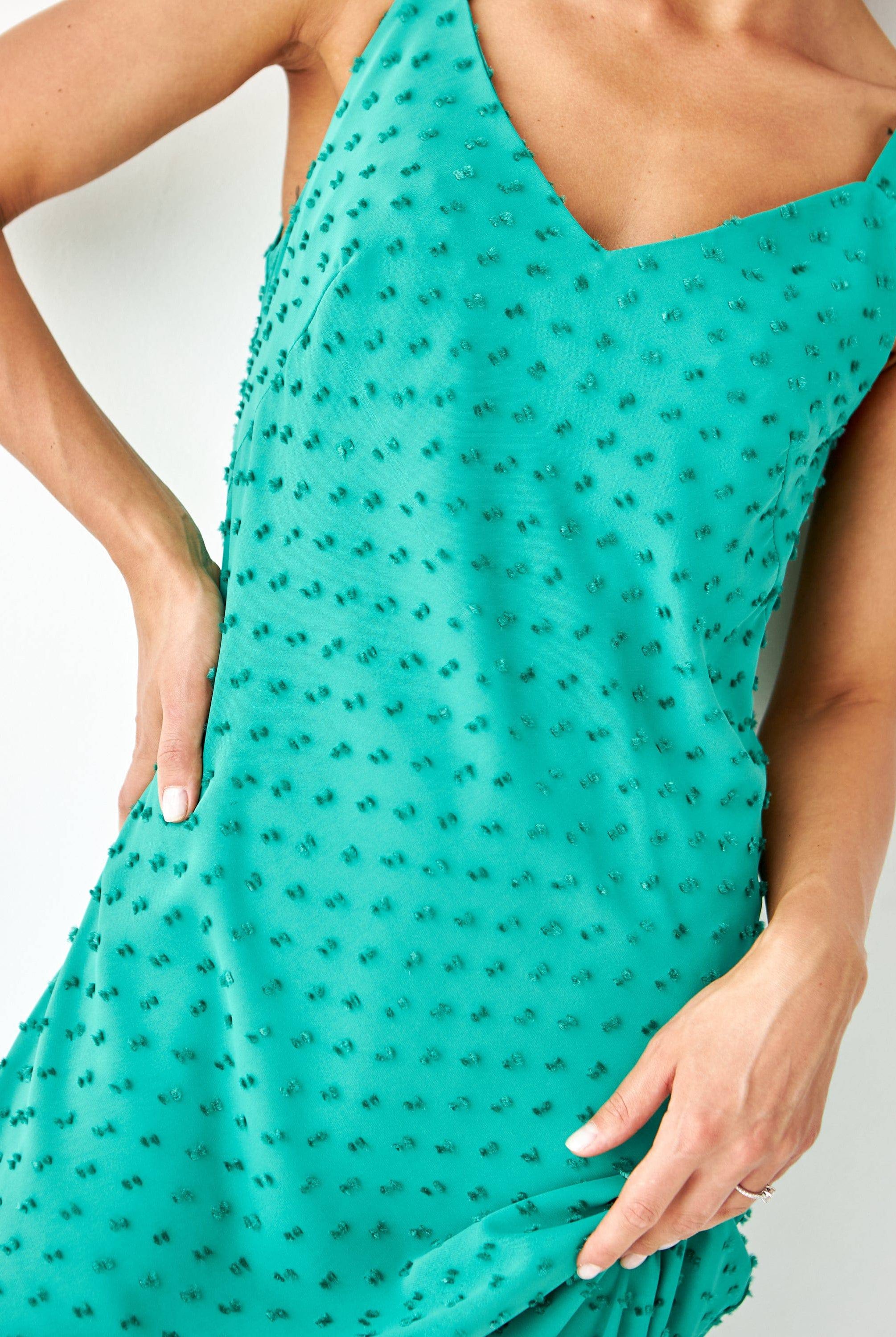 Сукня міді на широких бретелях - Wear Me