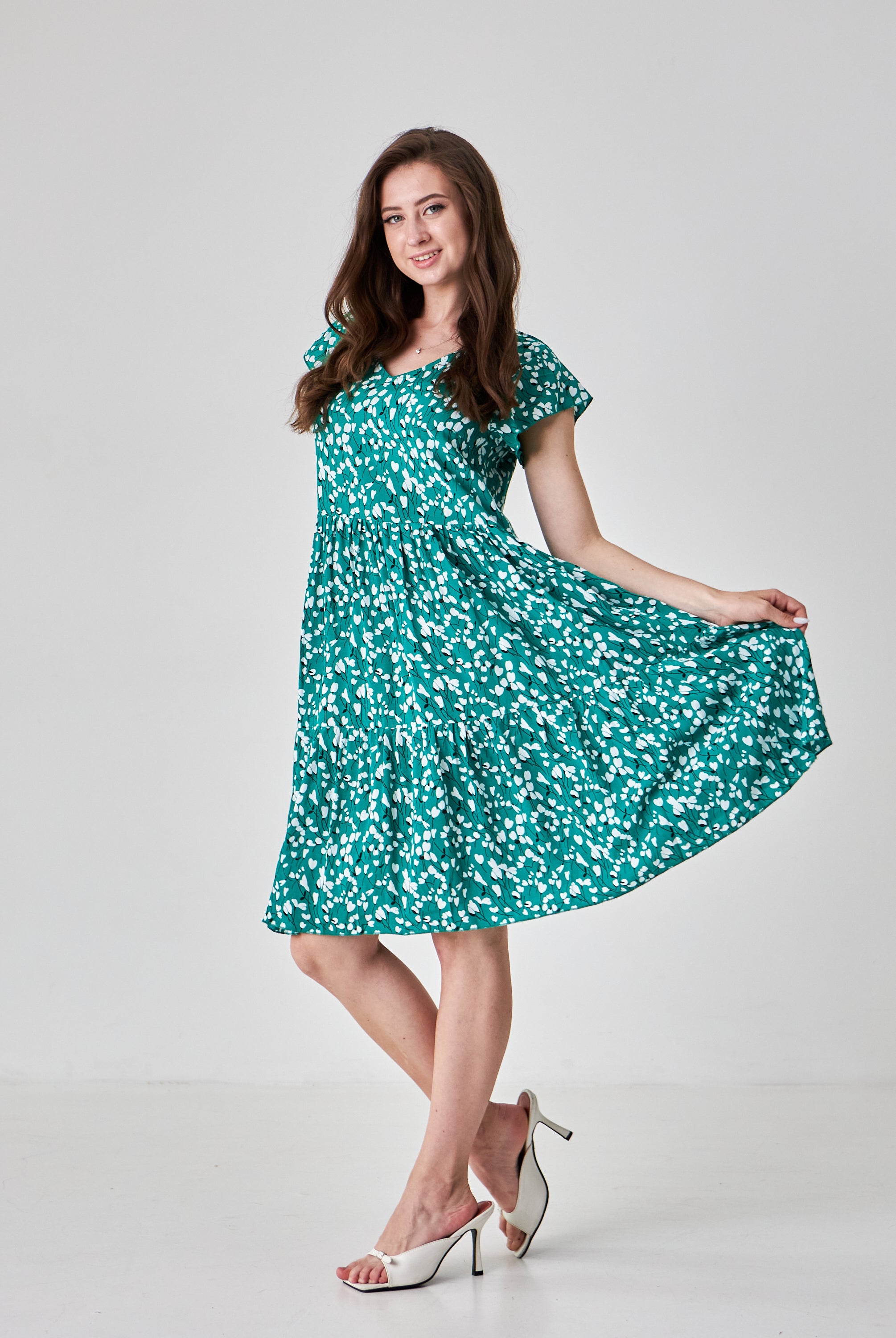 Сукня подовжена двоярусна - Wear Me