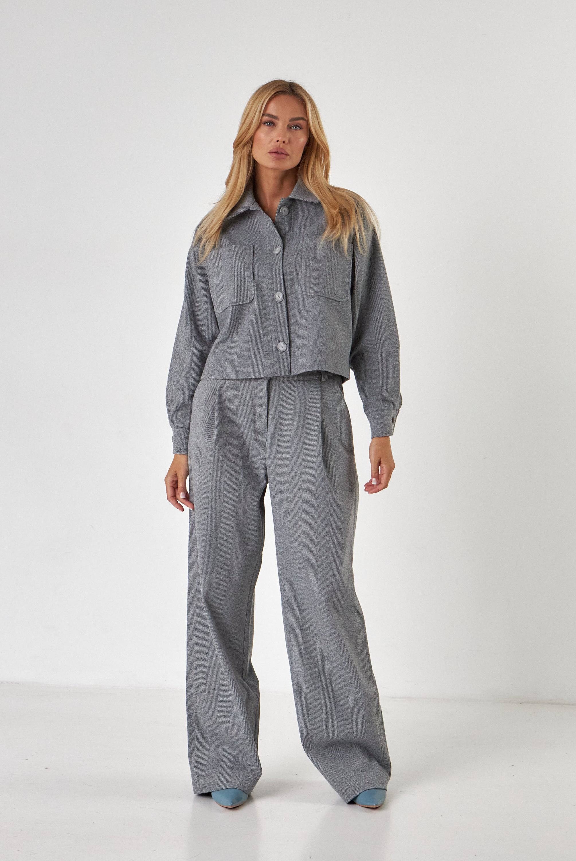 Жакет "ГЛОРІЯ" укорочений з костюмки - Wear Me