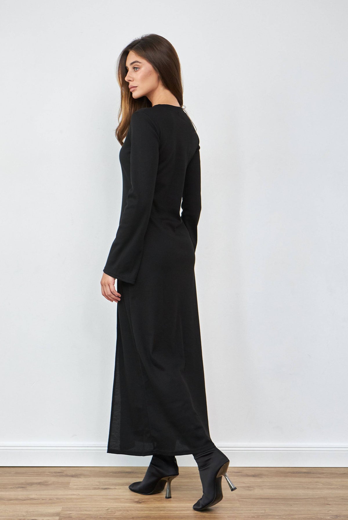 Сукня базова максі з трикотажу - Wear Me