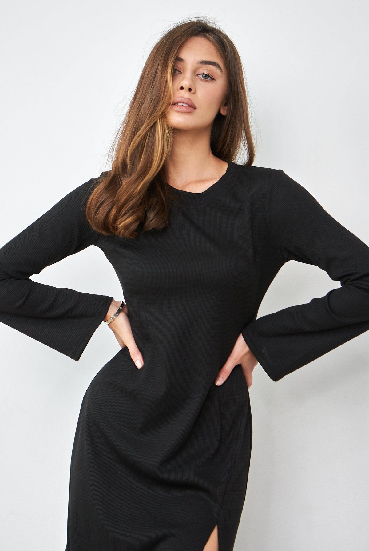 Сукня базова максі з трикотажу - Wear Me