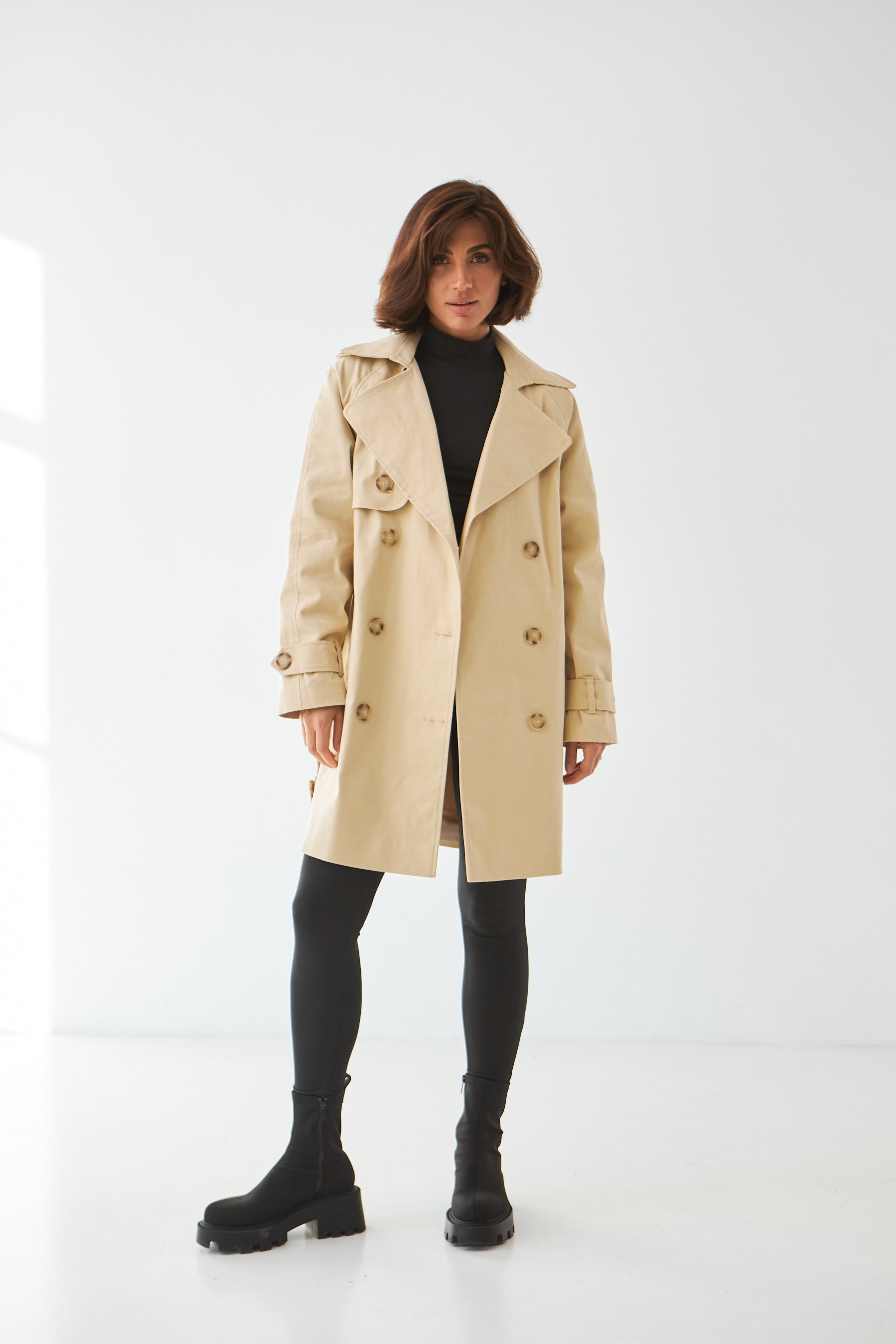 Тренч укорочений котон - Wear Me