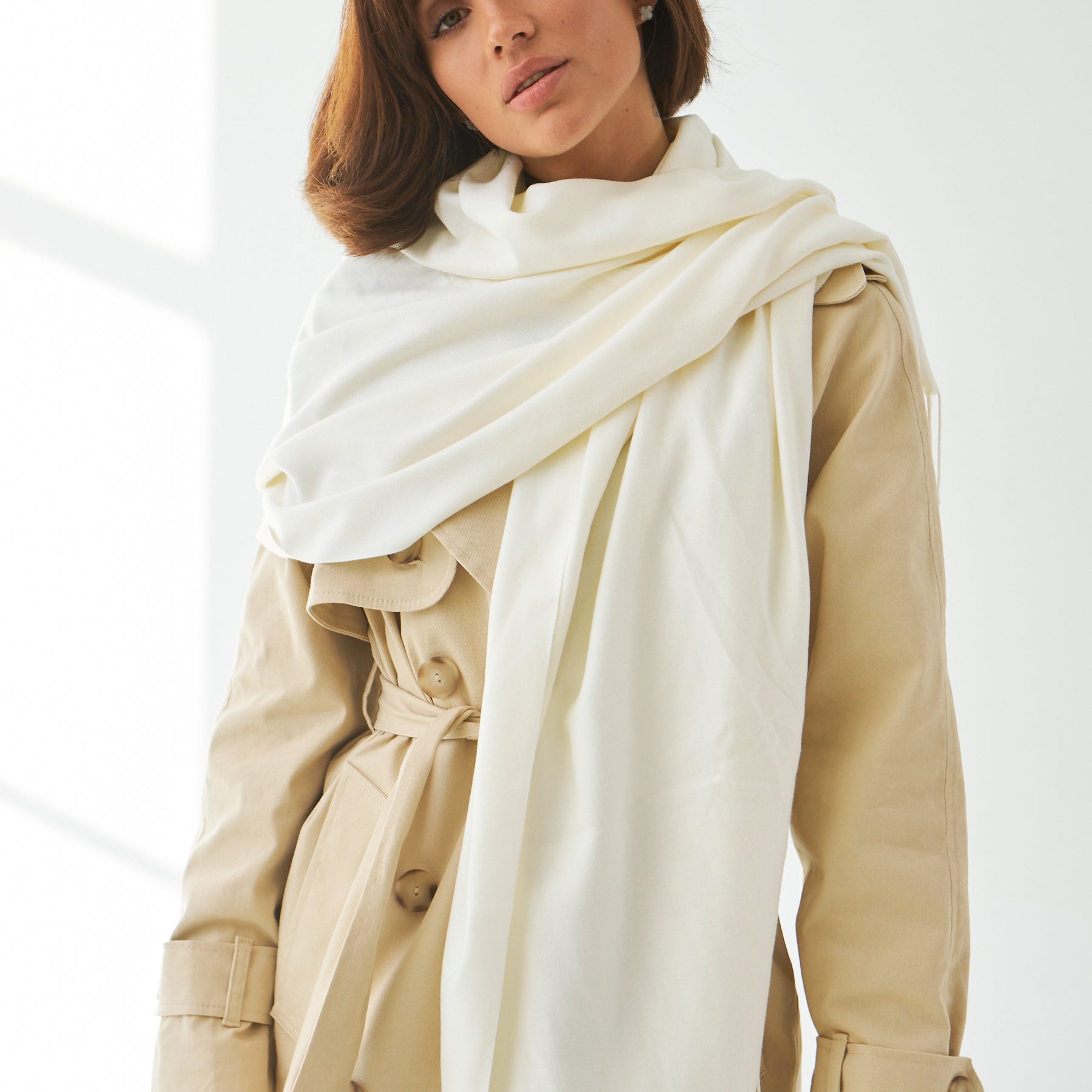 Шарф кашемір однотонний - Wear Me