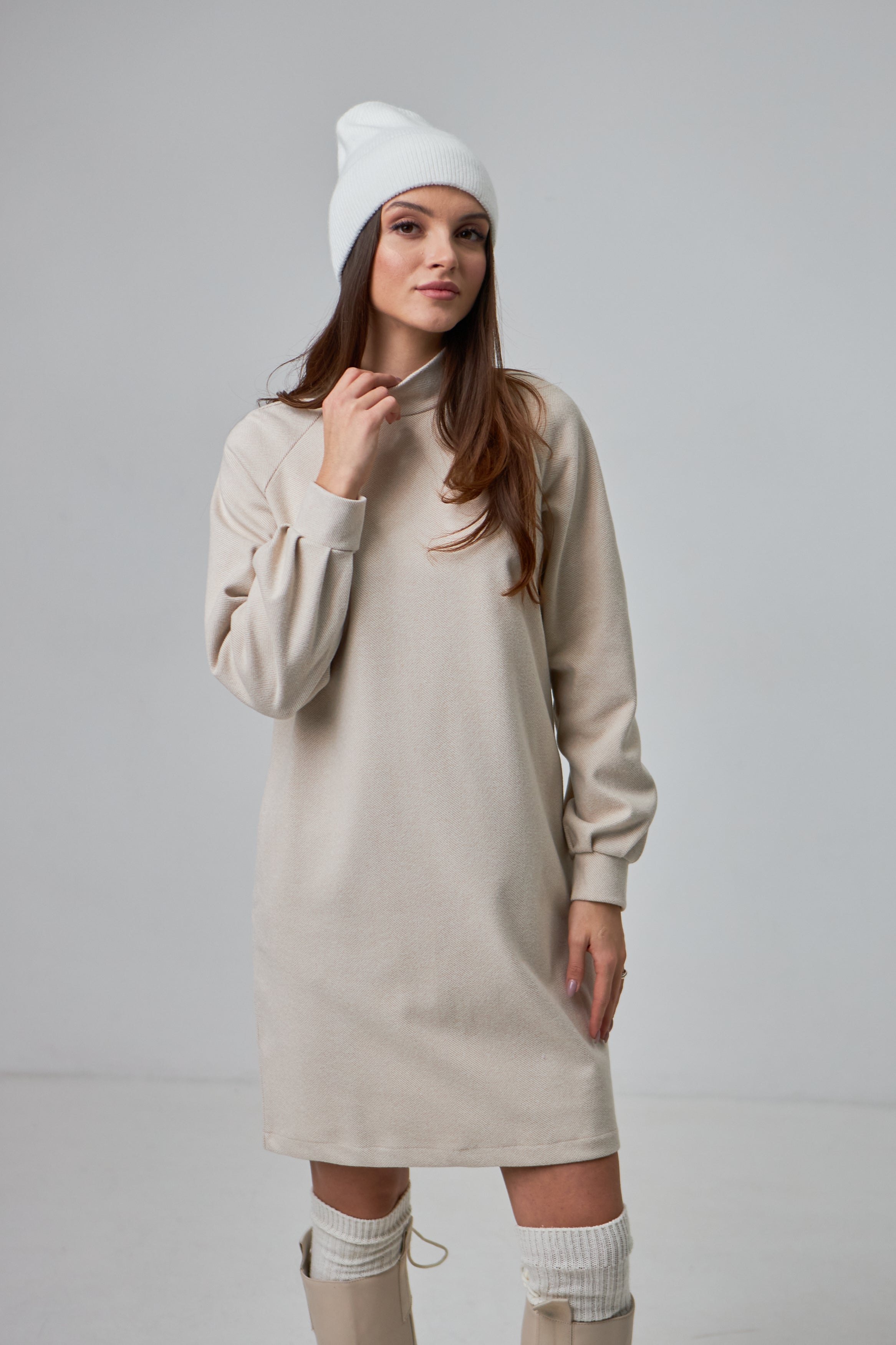 Сукня кежуал зі стійкою - Wear Me