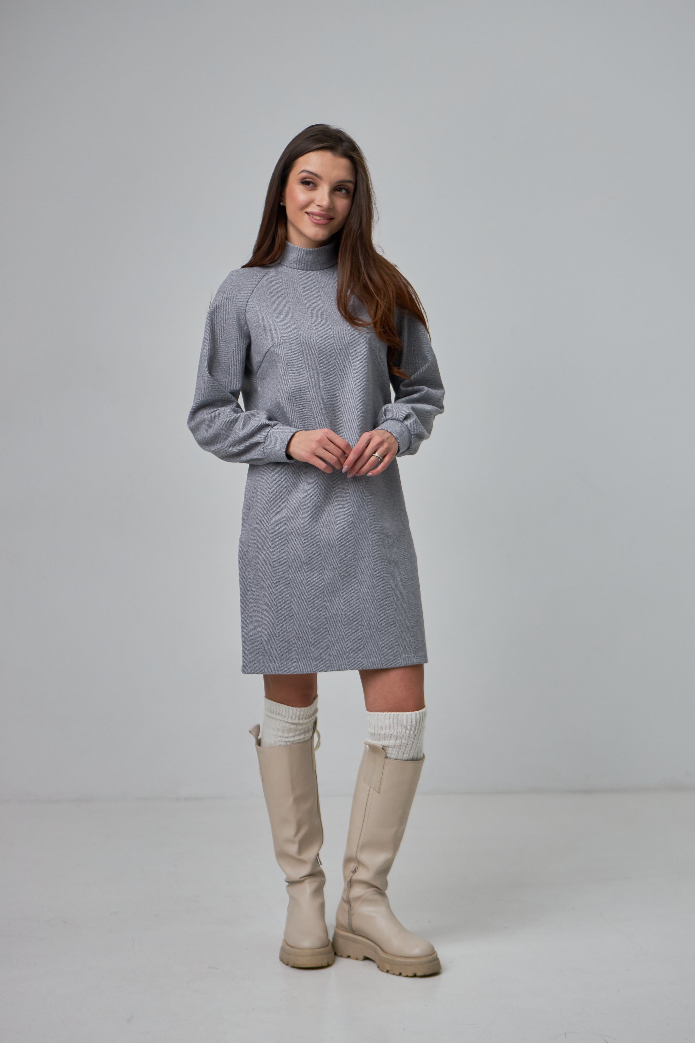 Сукня кежуал зі стійкою - Wear Me