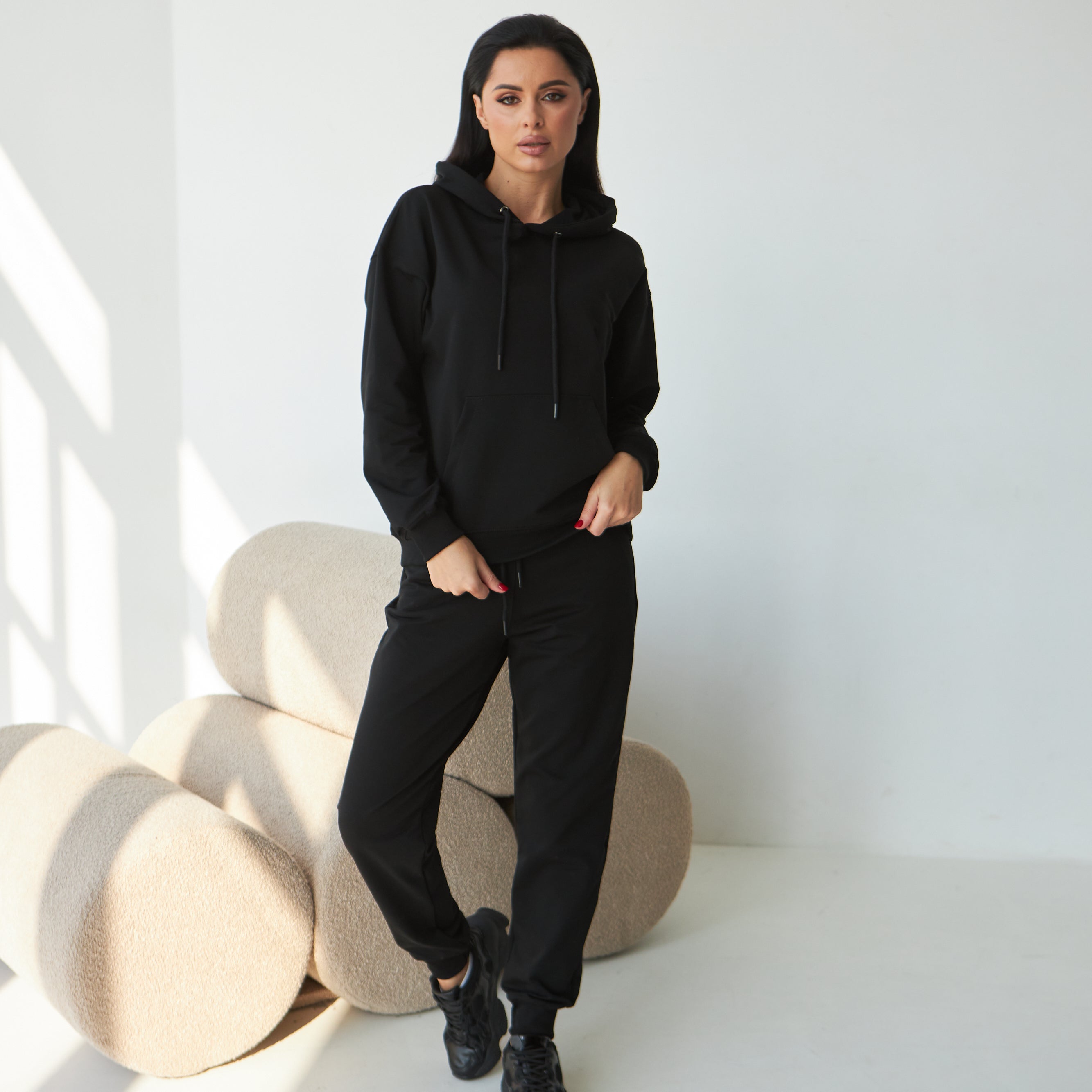 Худі з двонитки з капюшоном - Wear Me