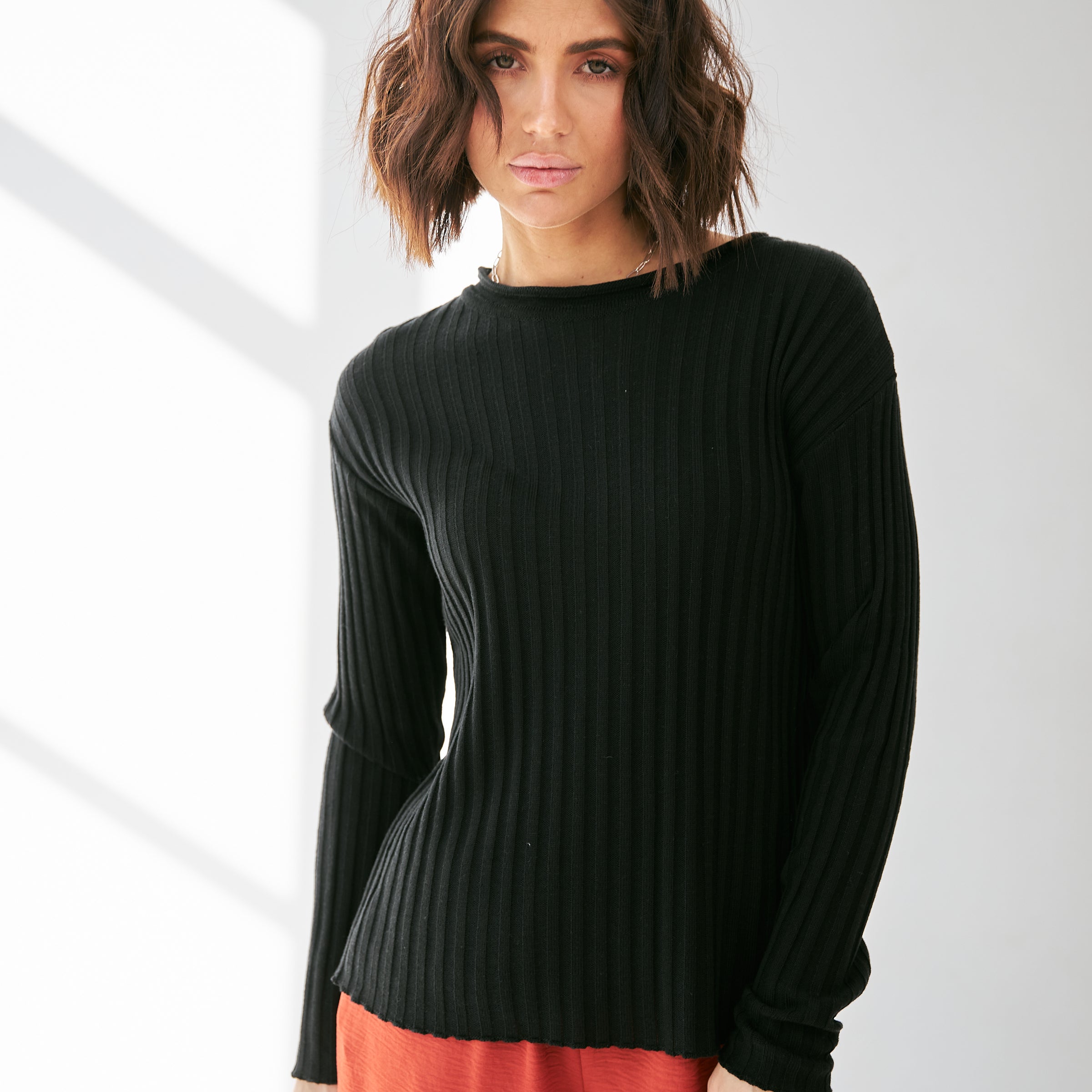 Лонгслів віскоза рубчик - Wear Me