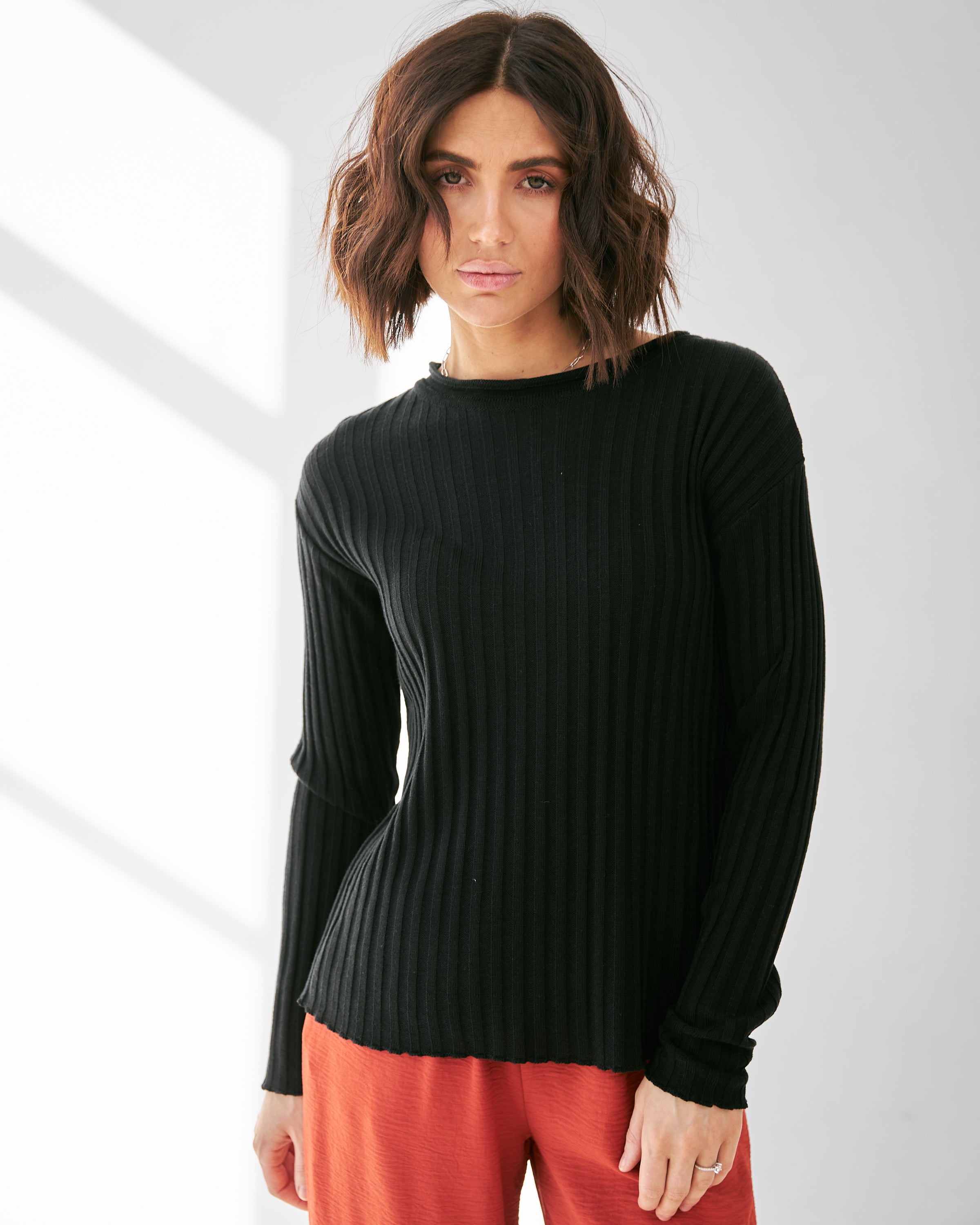 Лонгслів віскоза рубчик - Wear Me