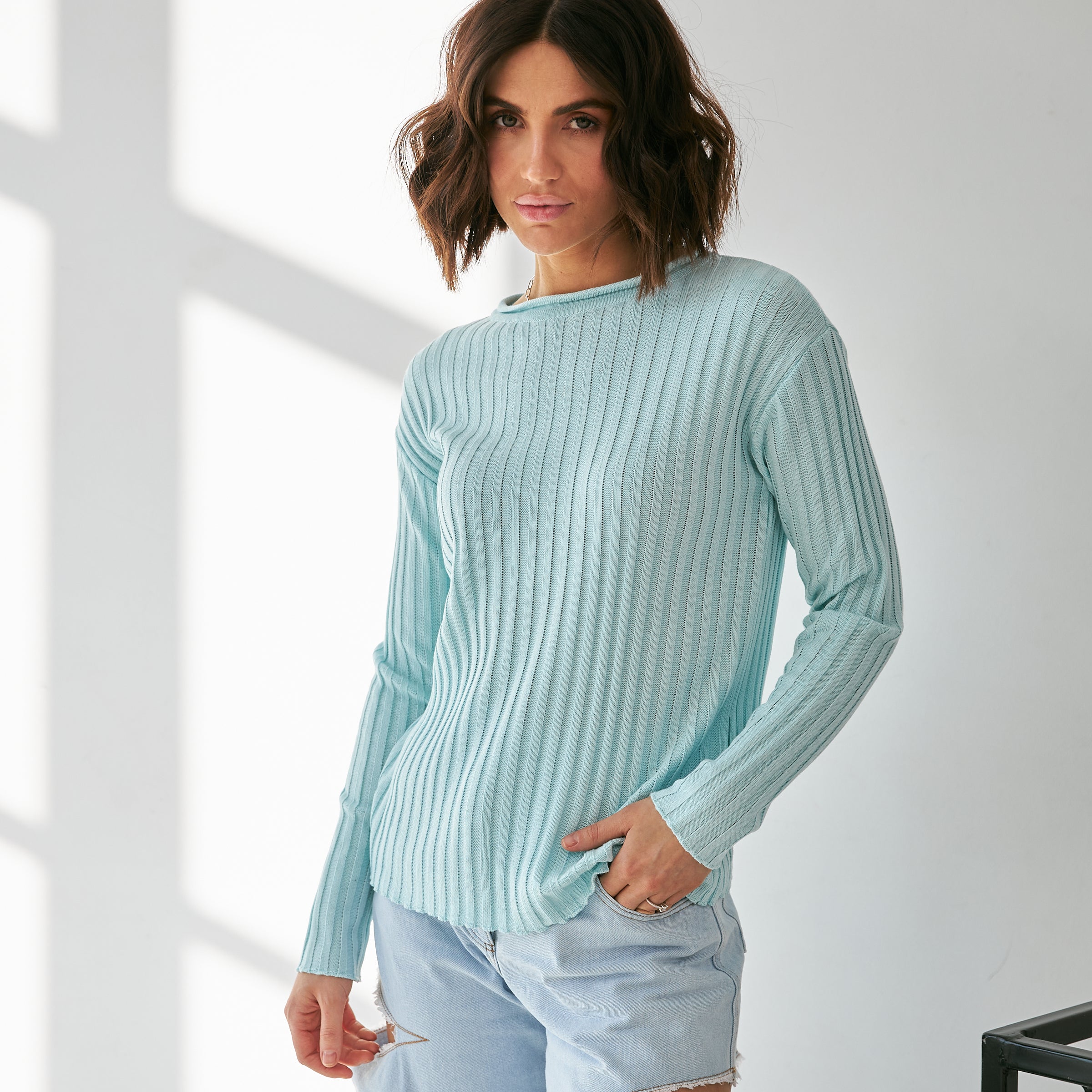 Лонгслів віскоза рубчик - Wear Me