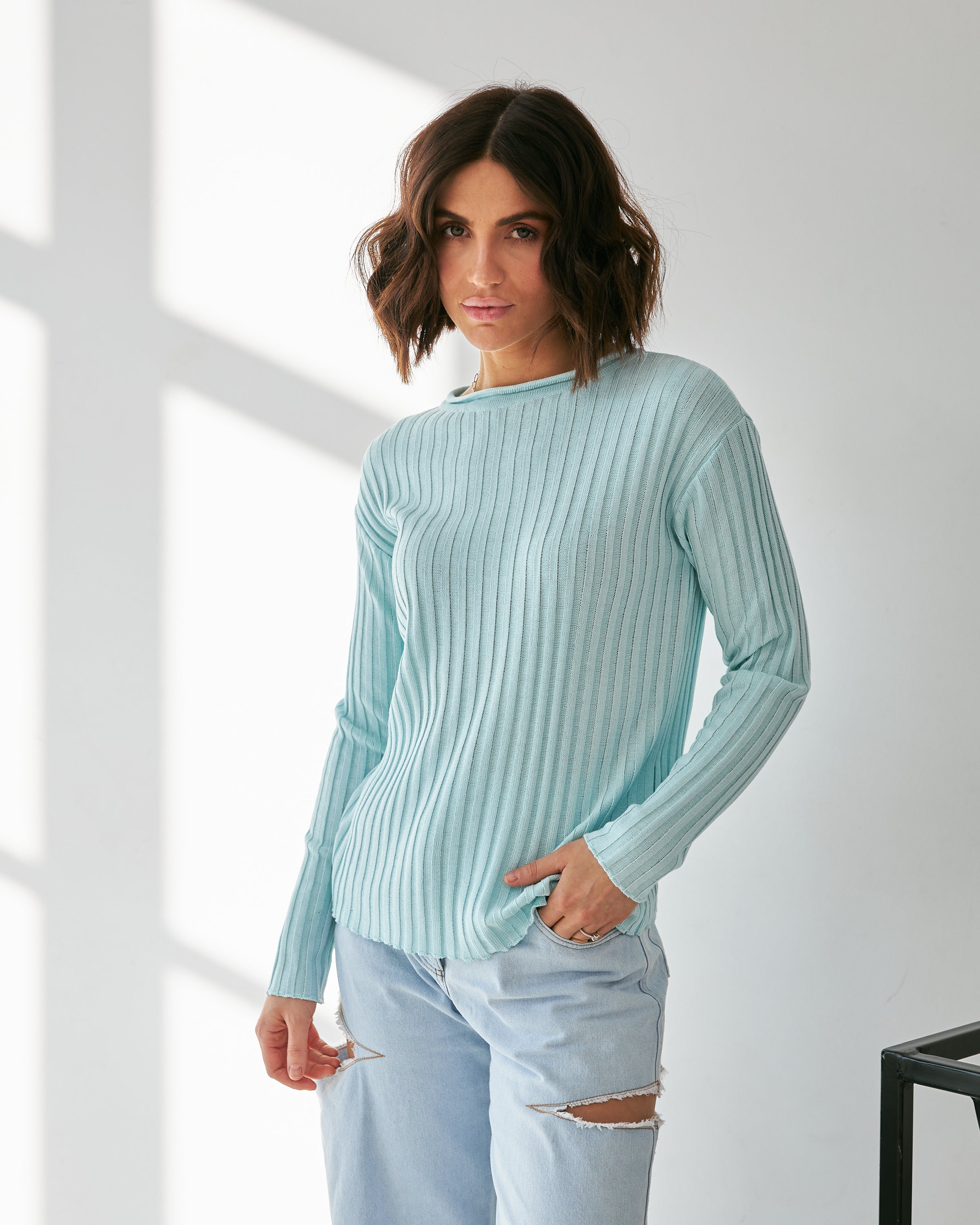 Лонгслів віскоза рубчик - Wear Me