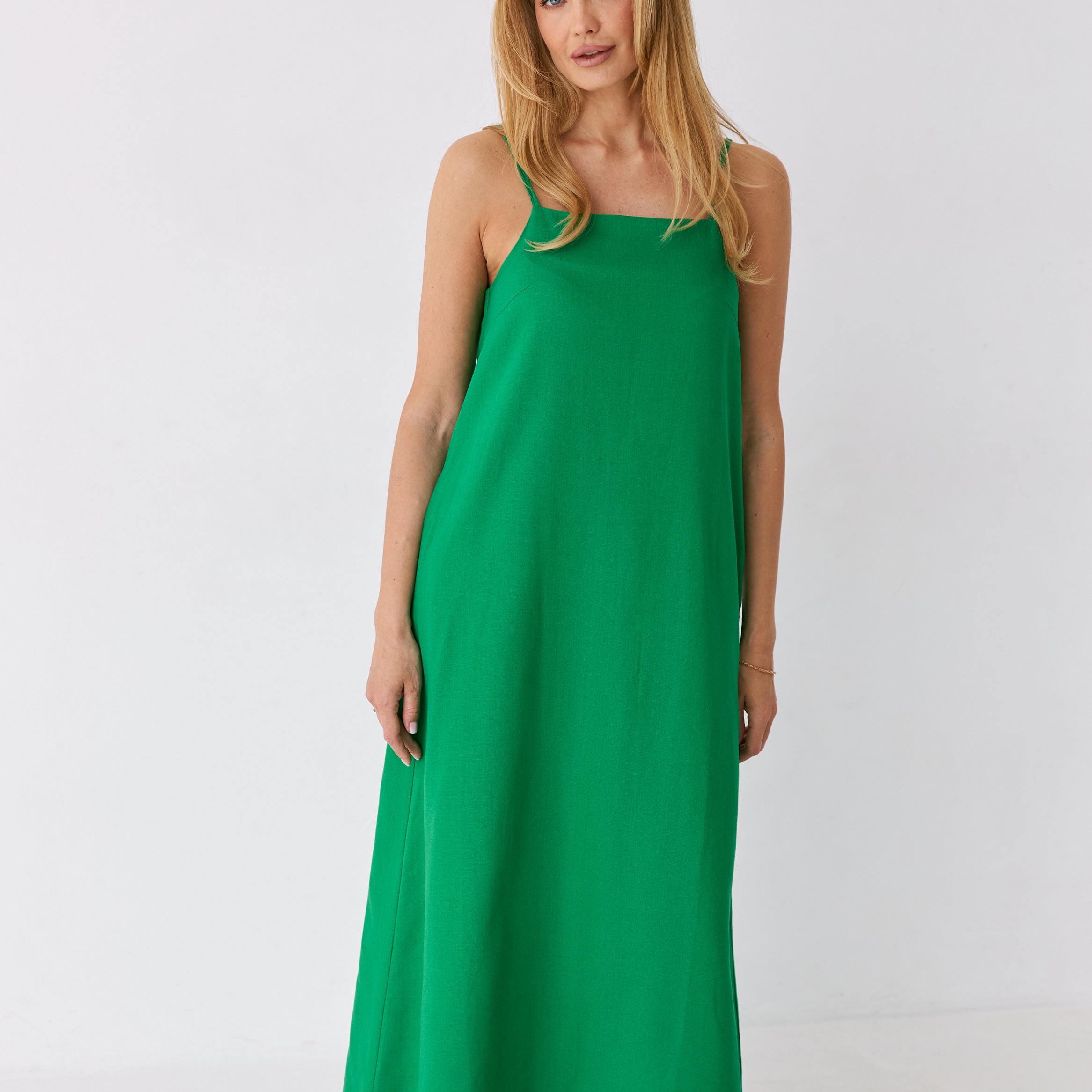 Сарафан максі льон