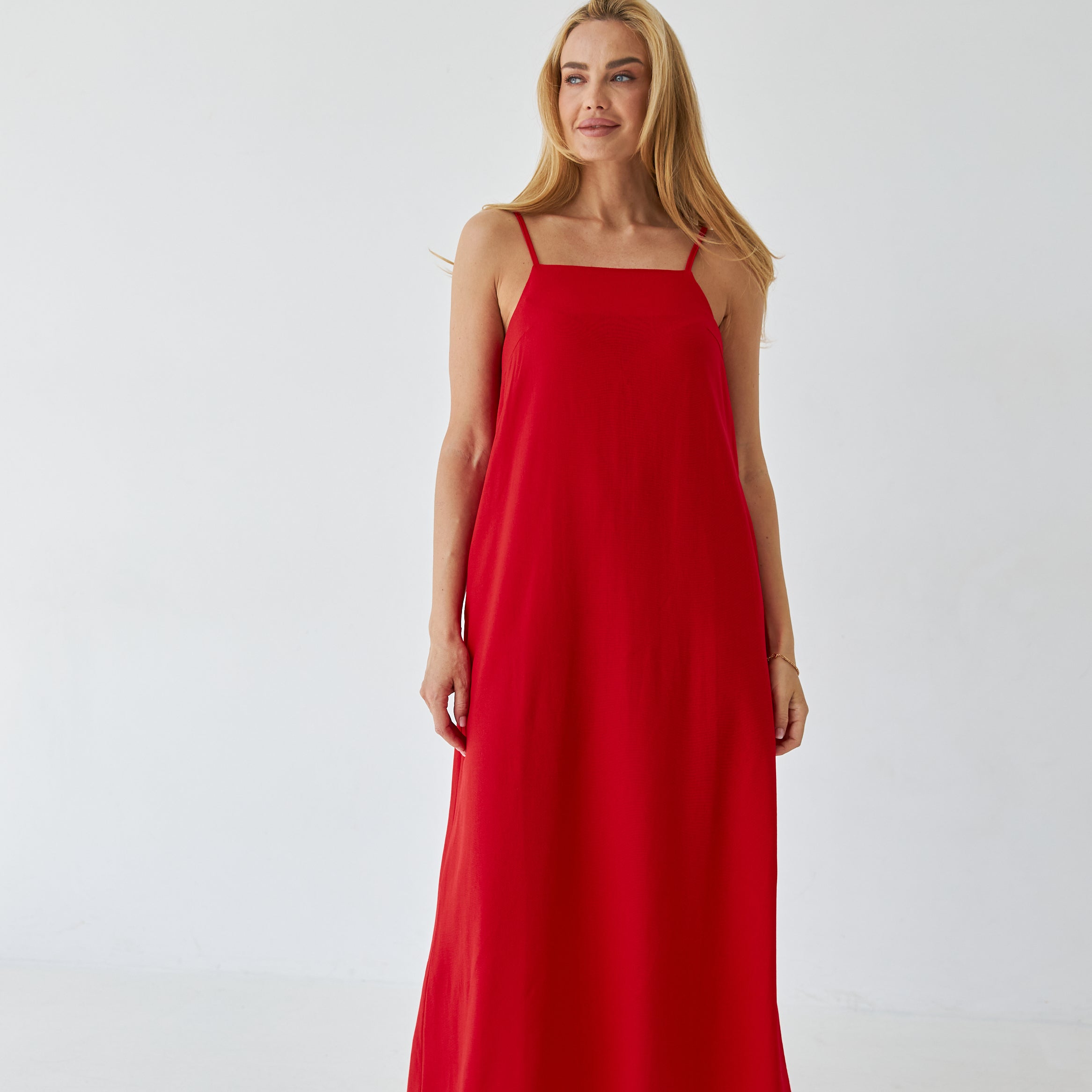 Сарафан максі льон