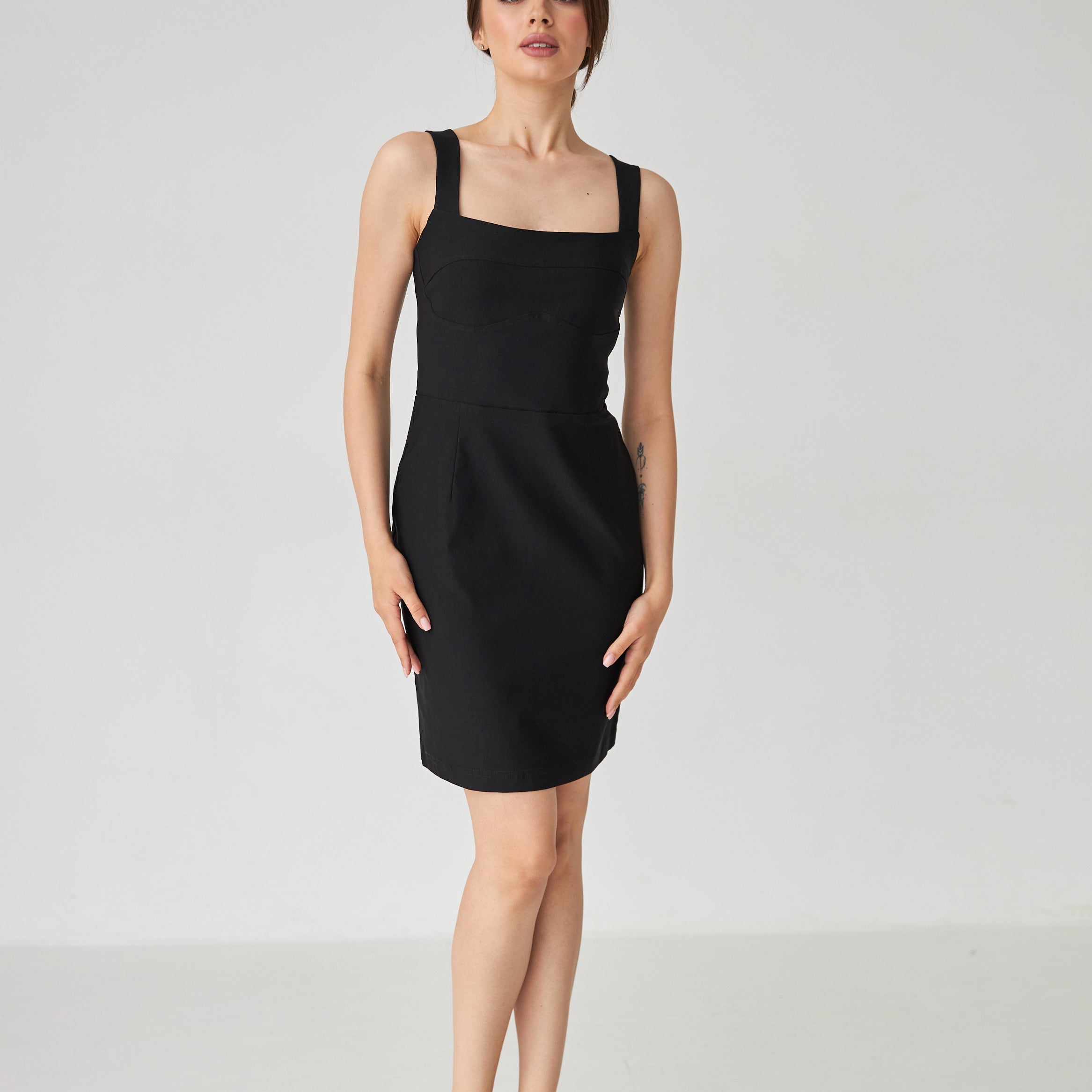 Сарафан міні з джинс бенгаліна