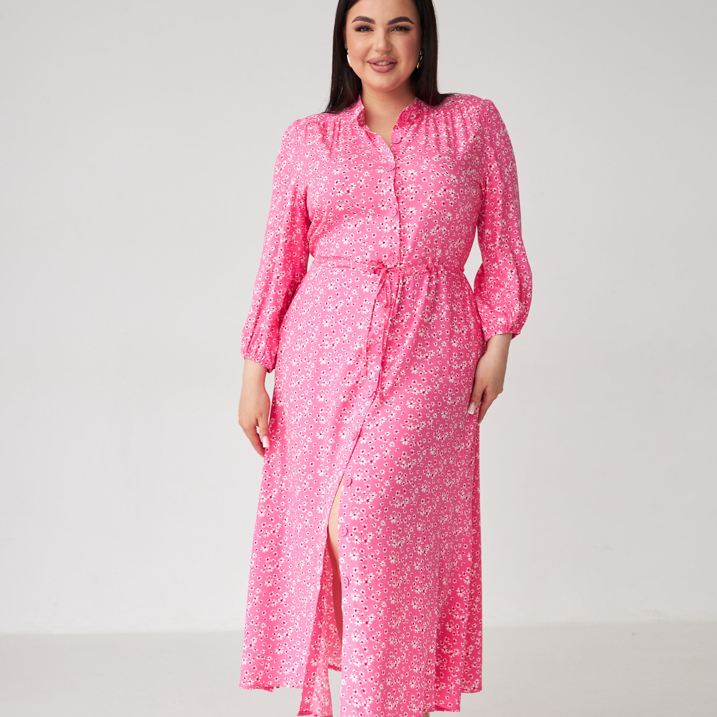 Сукня максі з поясом