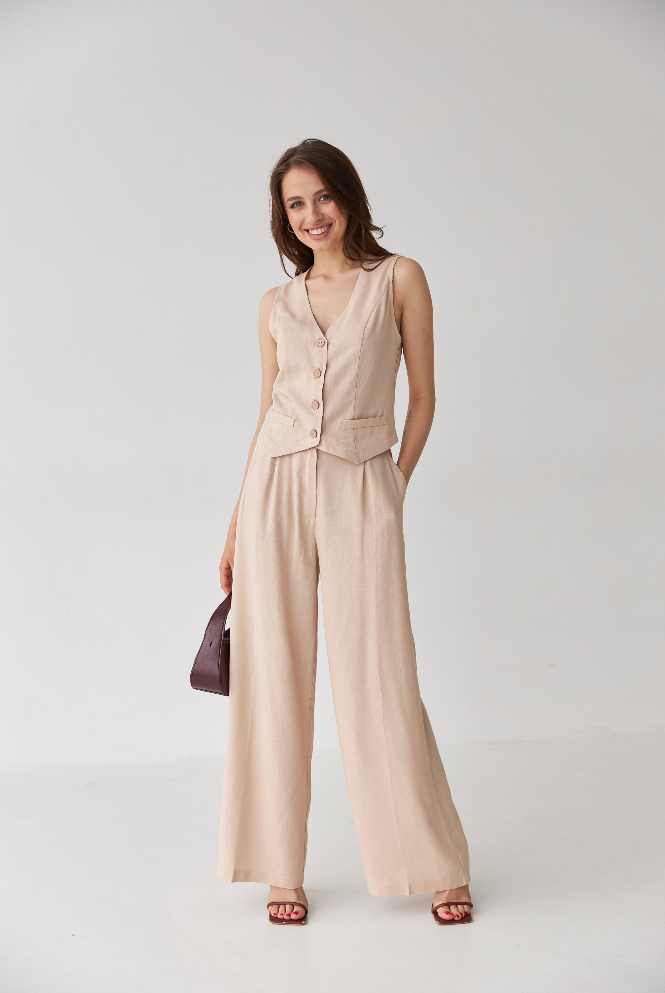 Брюки з льону Софі - Wear Me