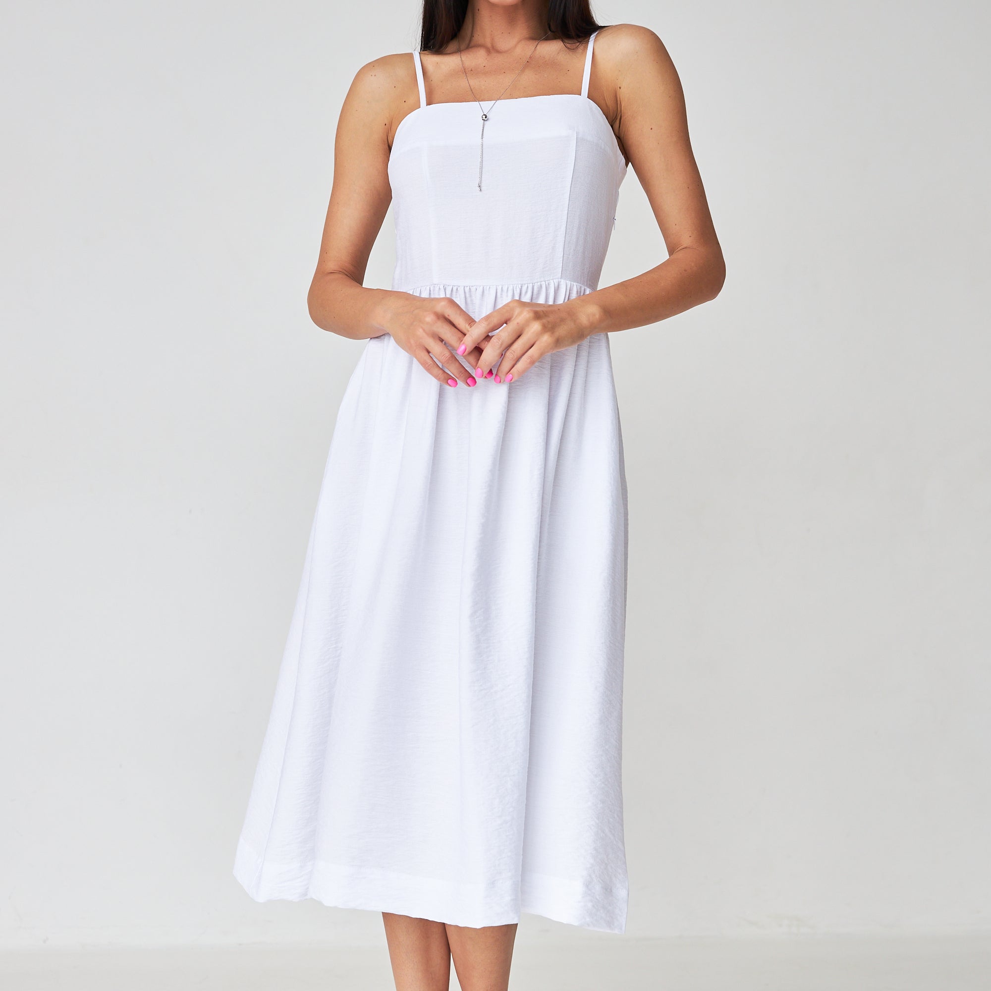 Сарафан бохо з льон-жатка