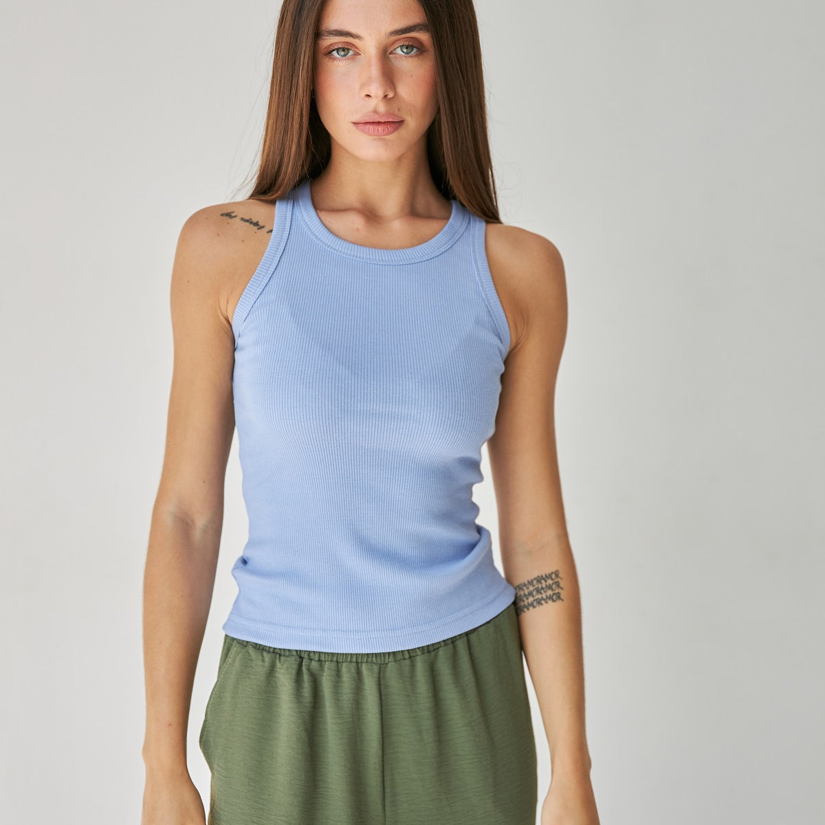 Майка рубчик