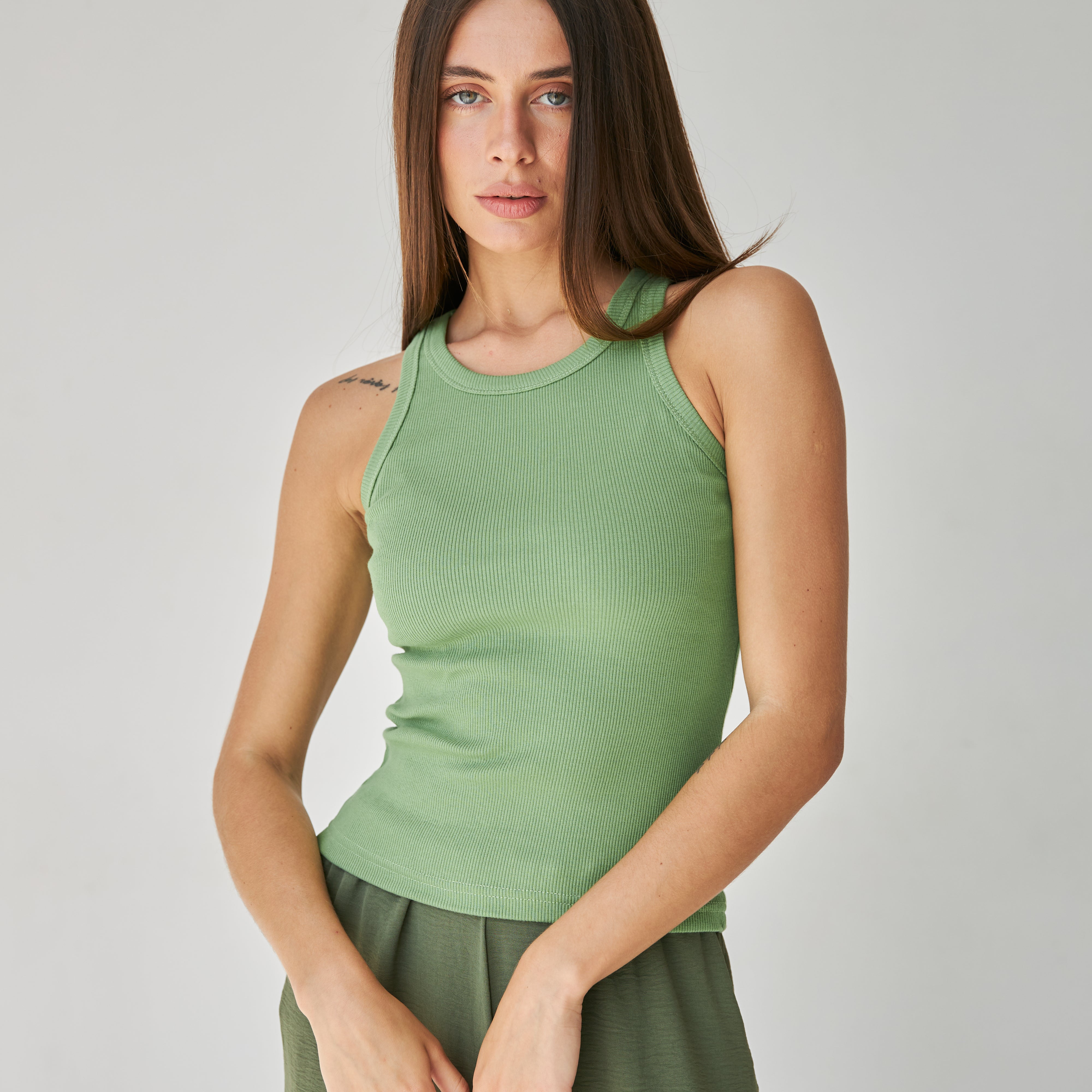 Майка рубчик