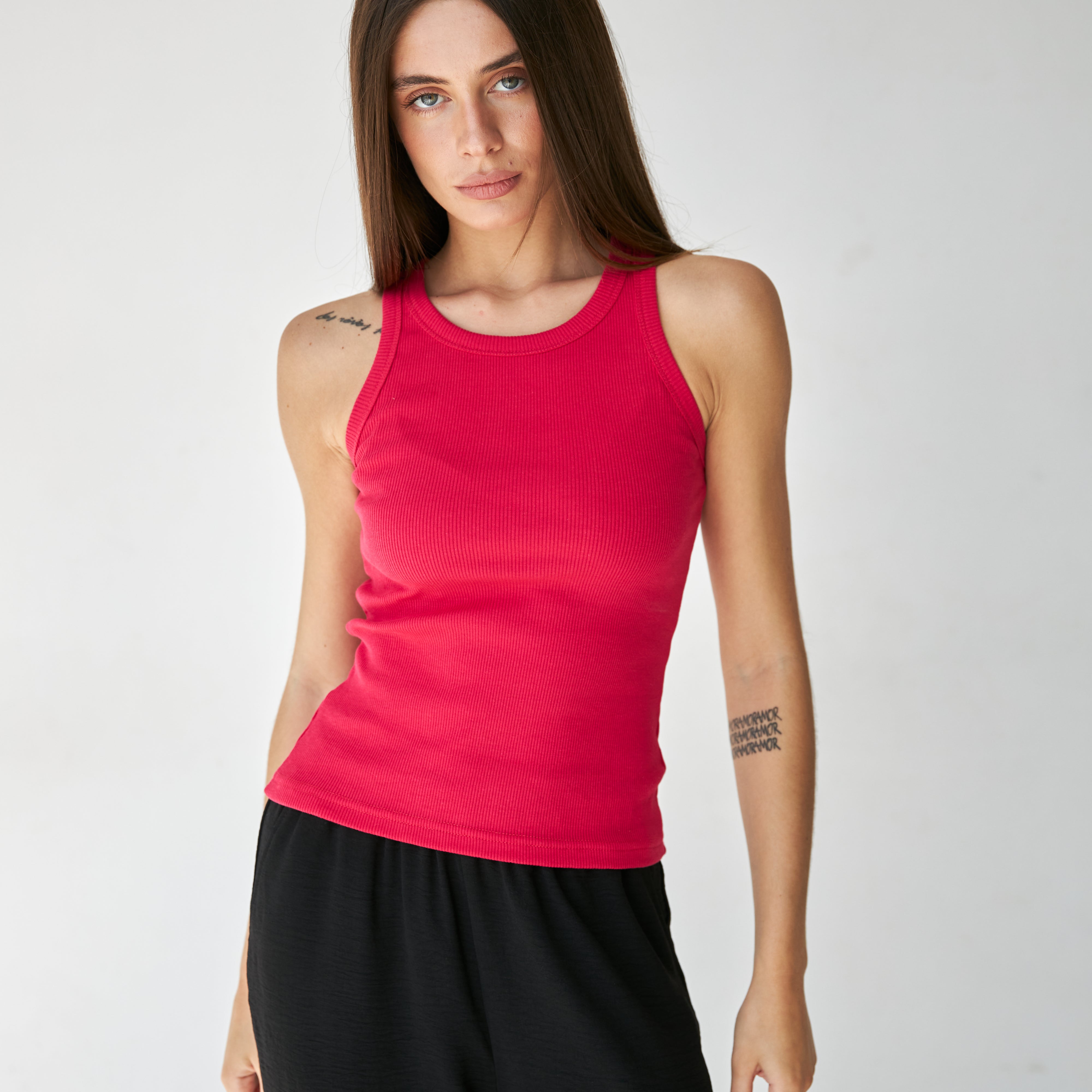 Майка рубчик