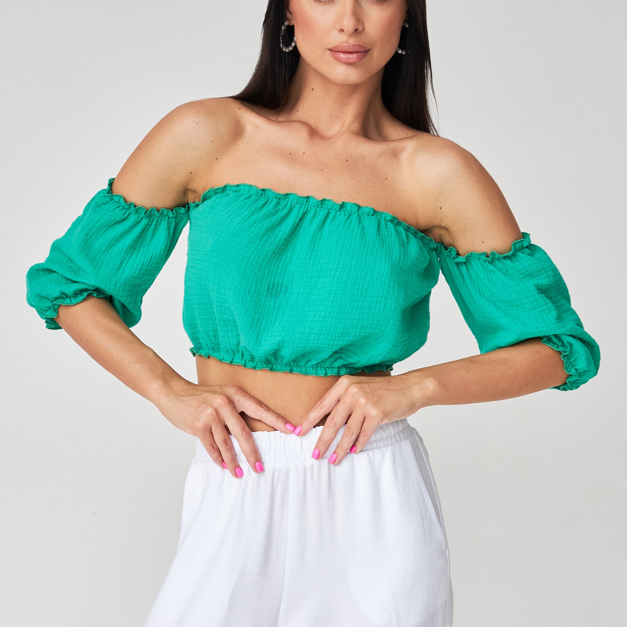 Топ з коротким рукавом