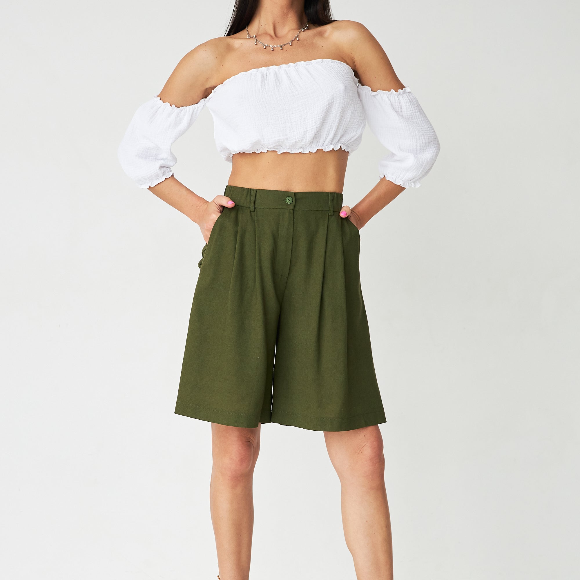 Топ з коротким рукавом