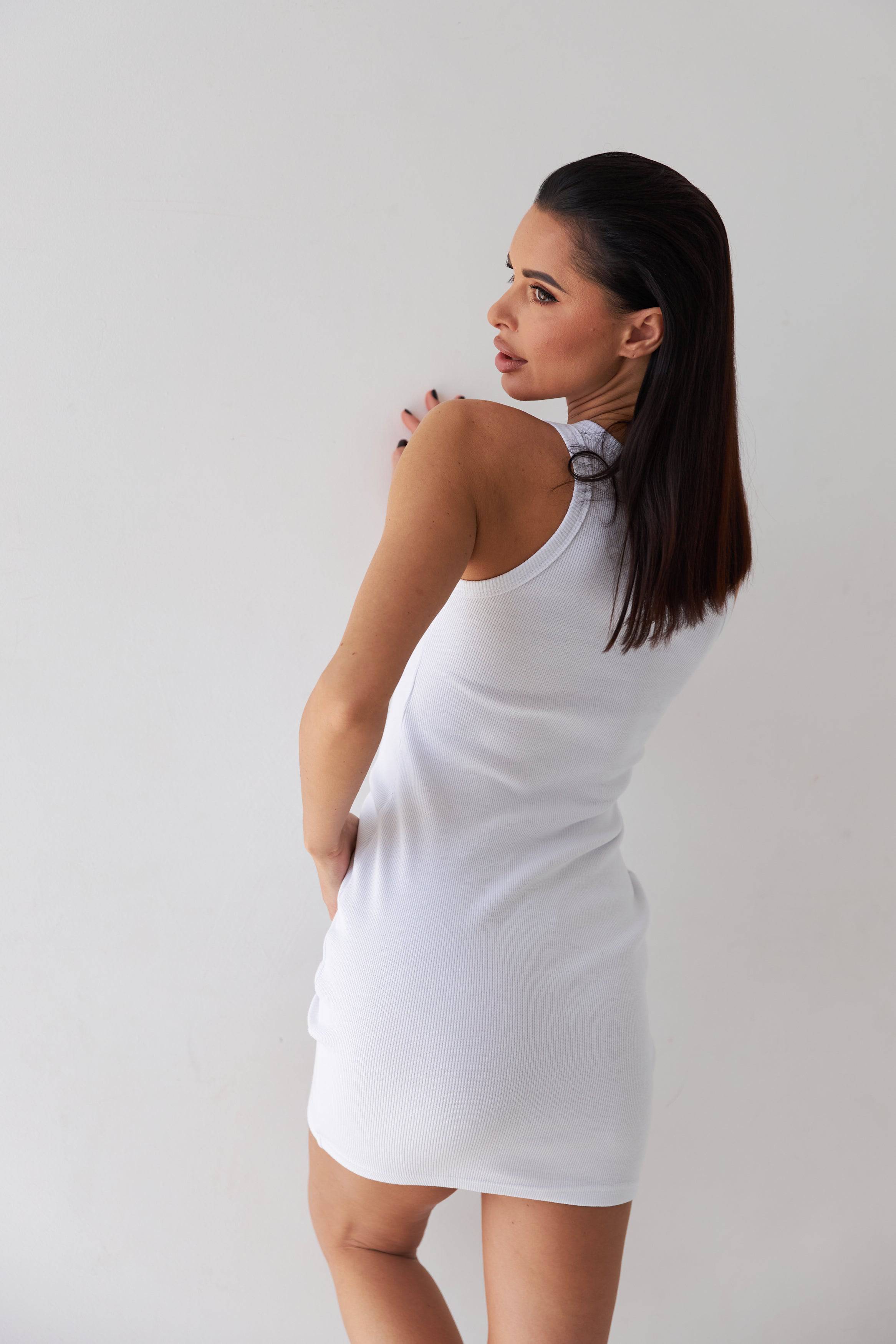 Сукня-майка міні в рубчик - Wear Me