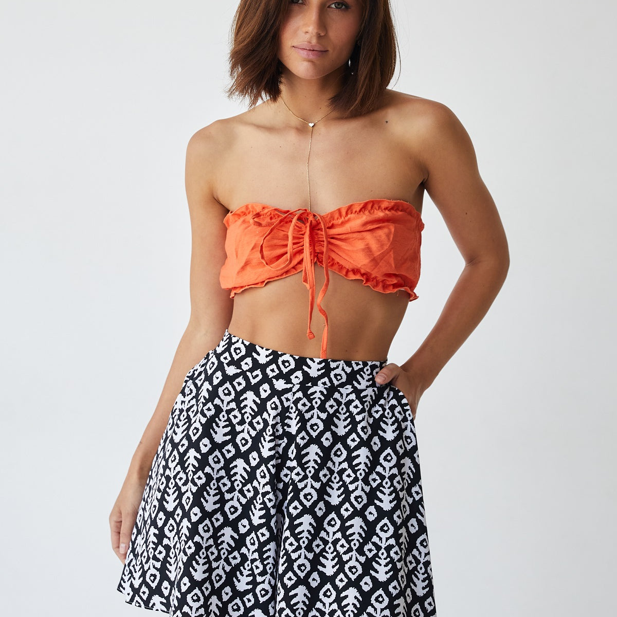 Шорти-спідниця