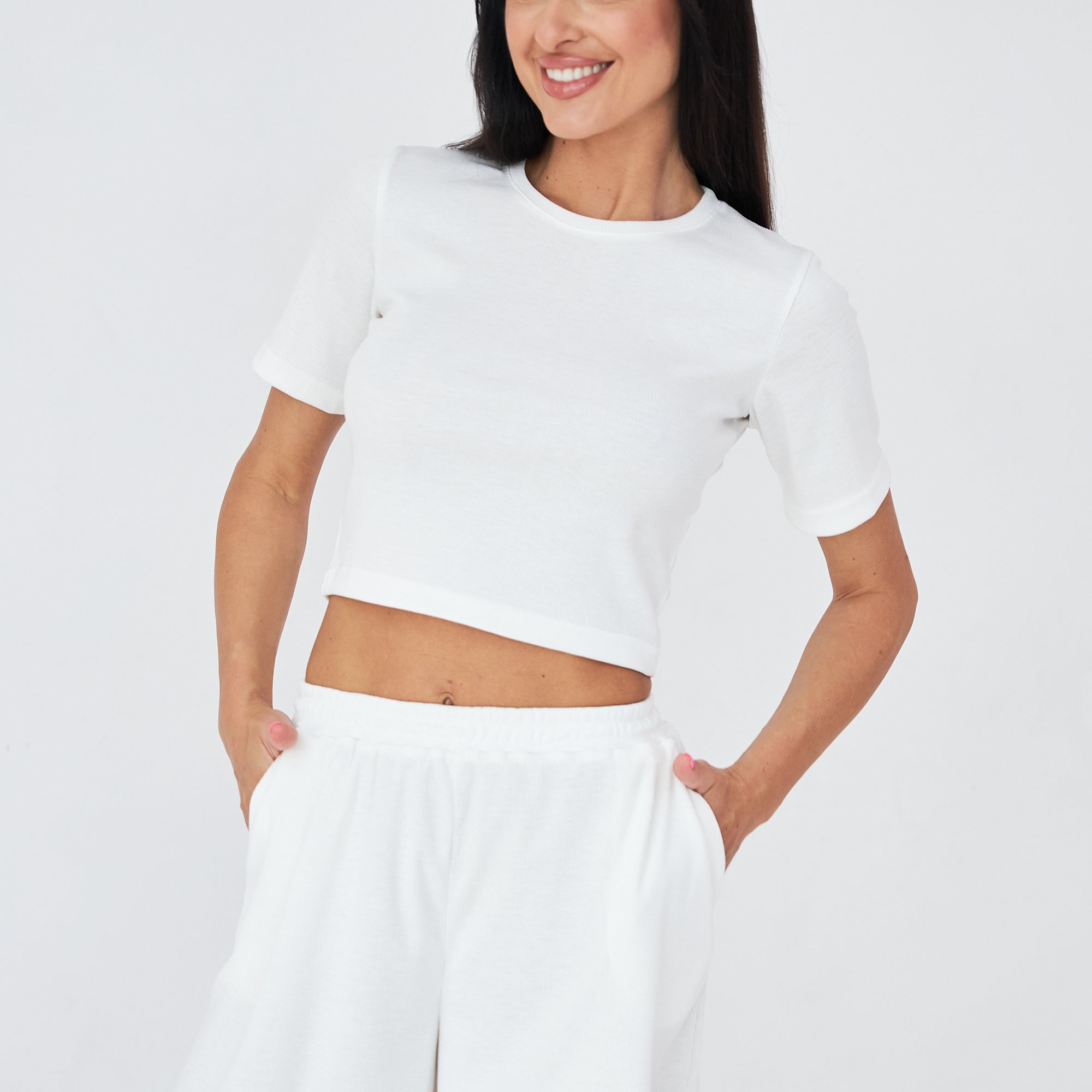 Футболка вільна вкорочена