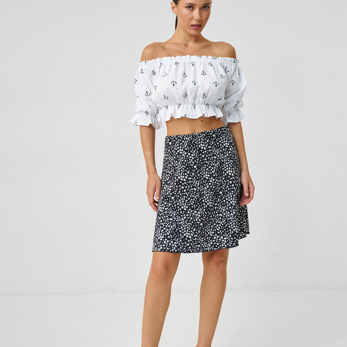 Спідниця міні із софту