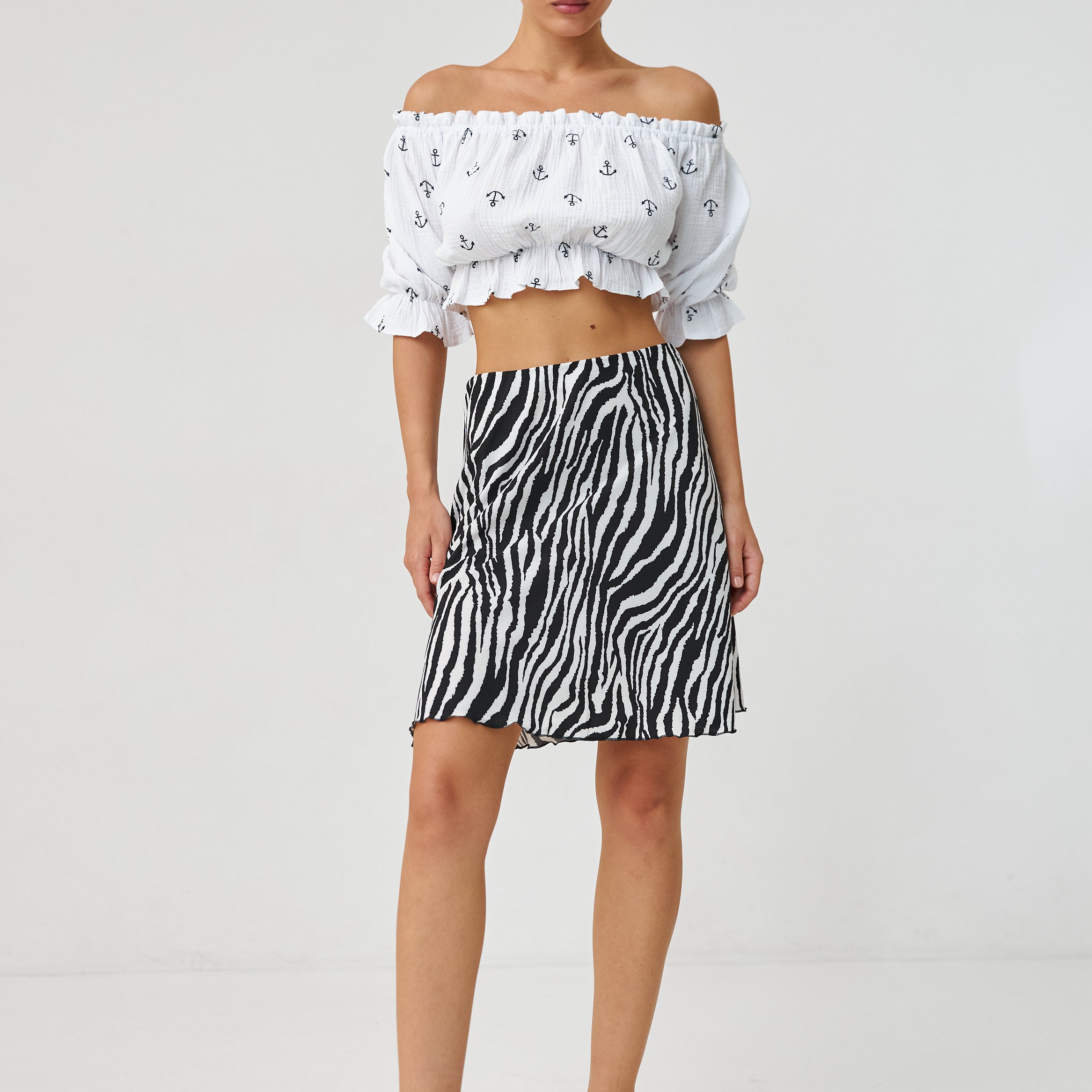 Спідниця міні із софту