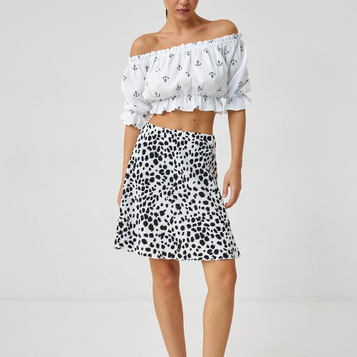 Спідниця міні із софту